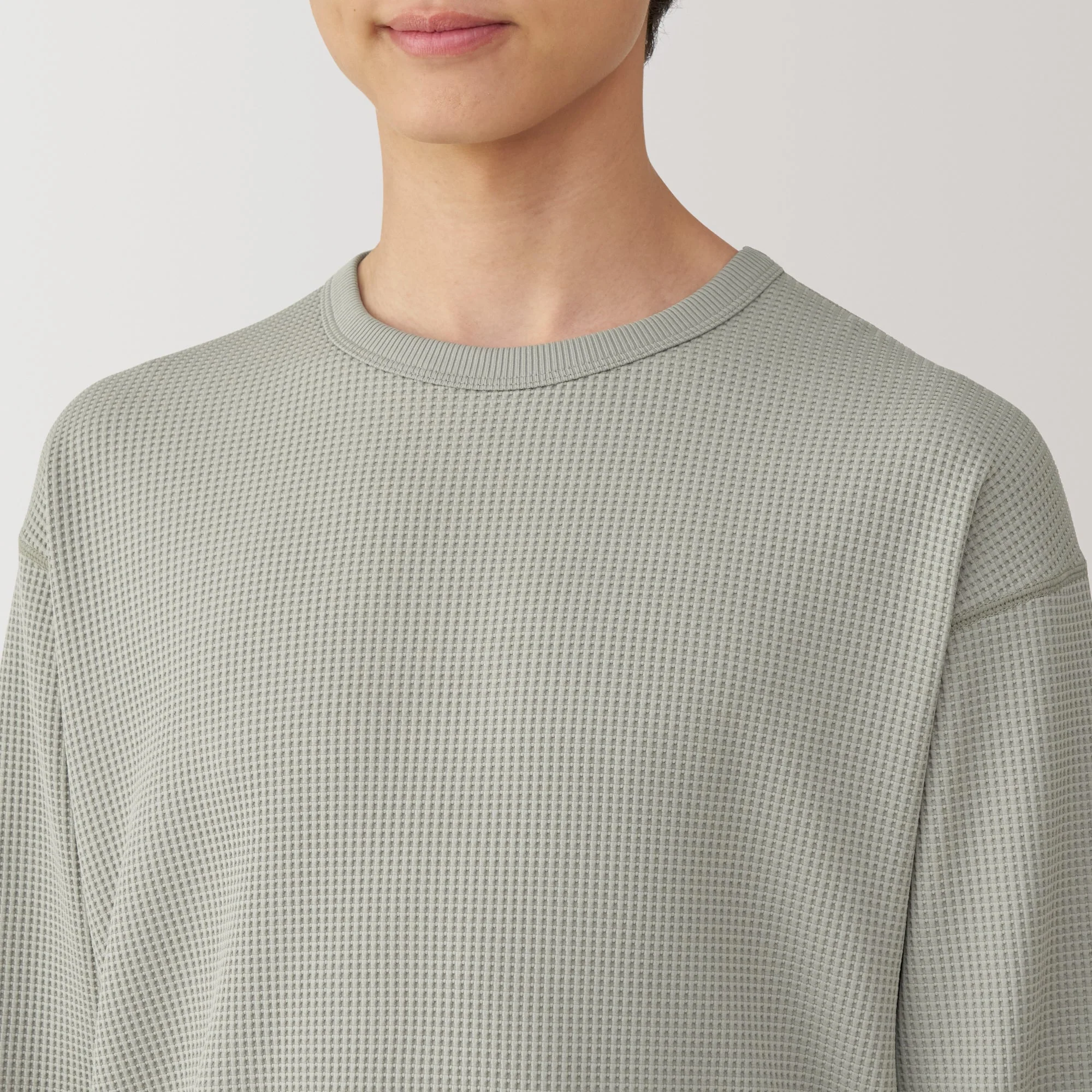 Men's UV Protection Quick Dry Waffle Long Sleeve T-Shirt - Image 28