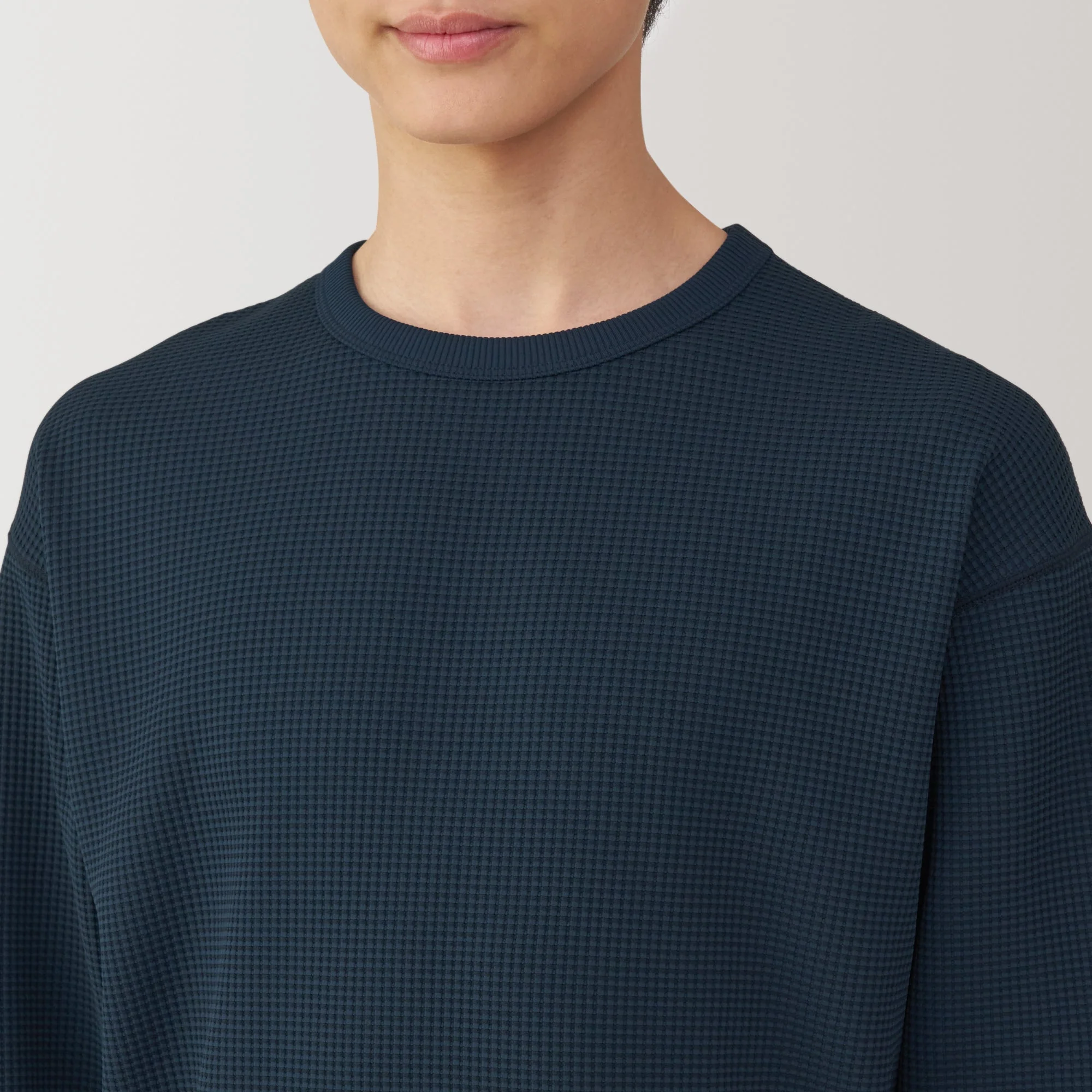 Men's UV Protection Quick Dry Waffle Long Sleeve T-Shirt - Image 35