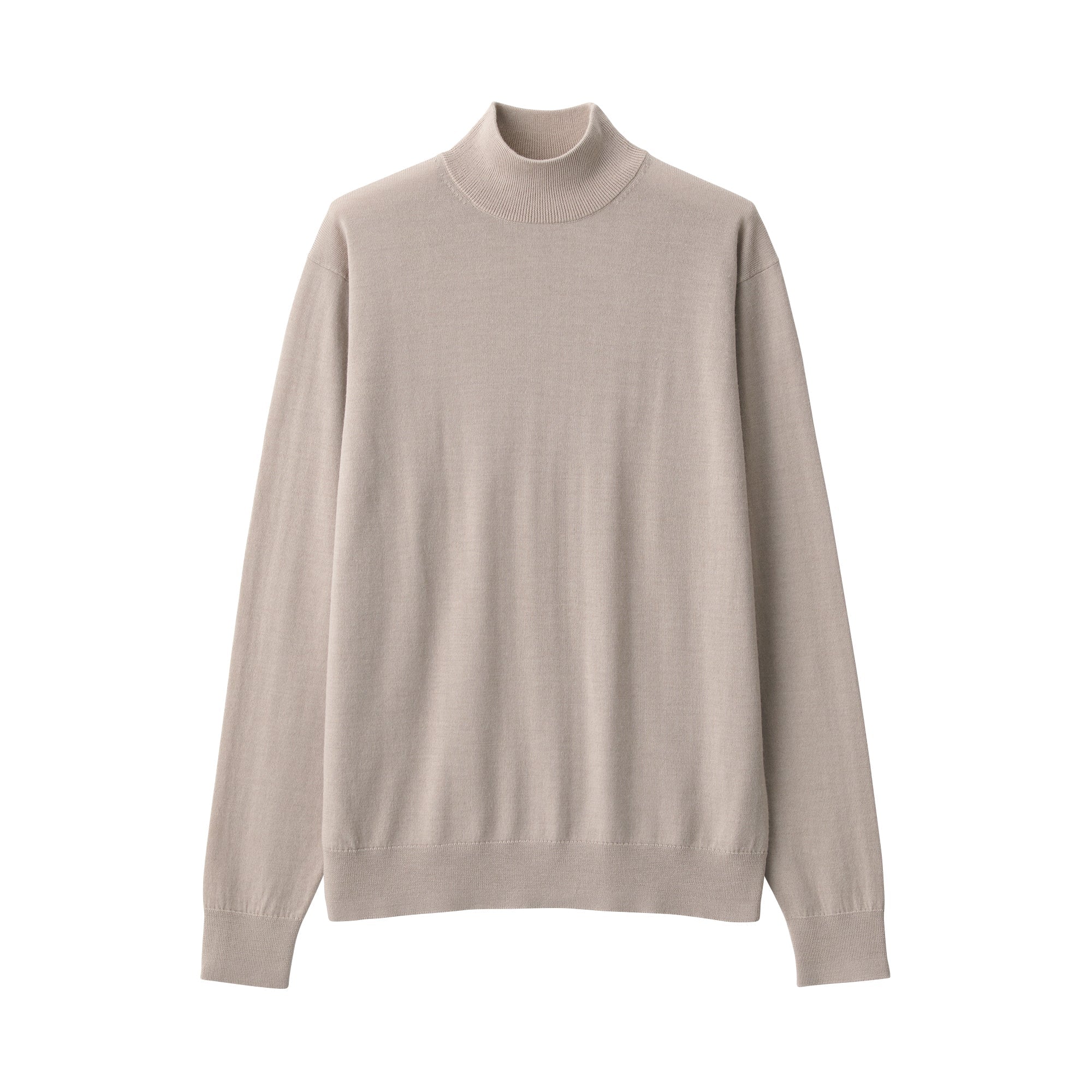 Men's Washable High Gauge High Neck Sweater - Image 9