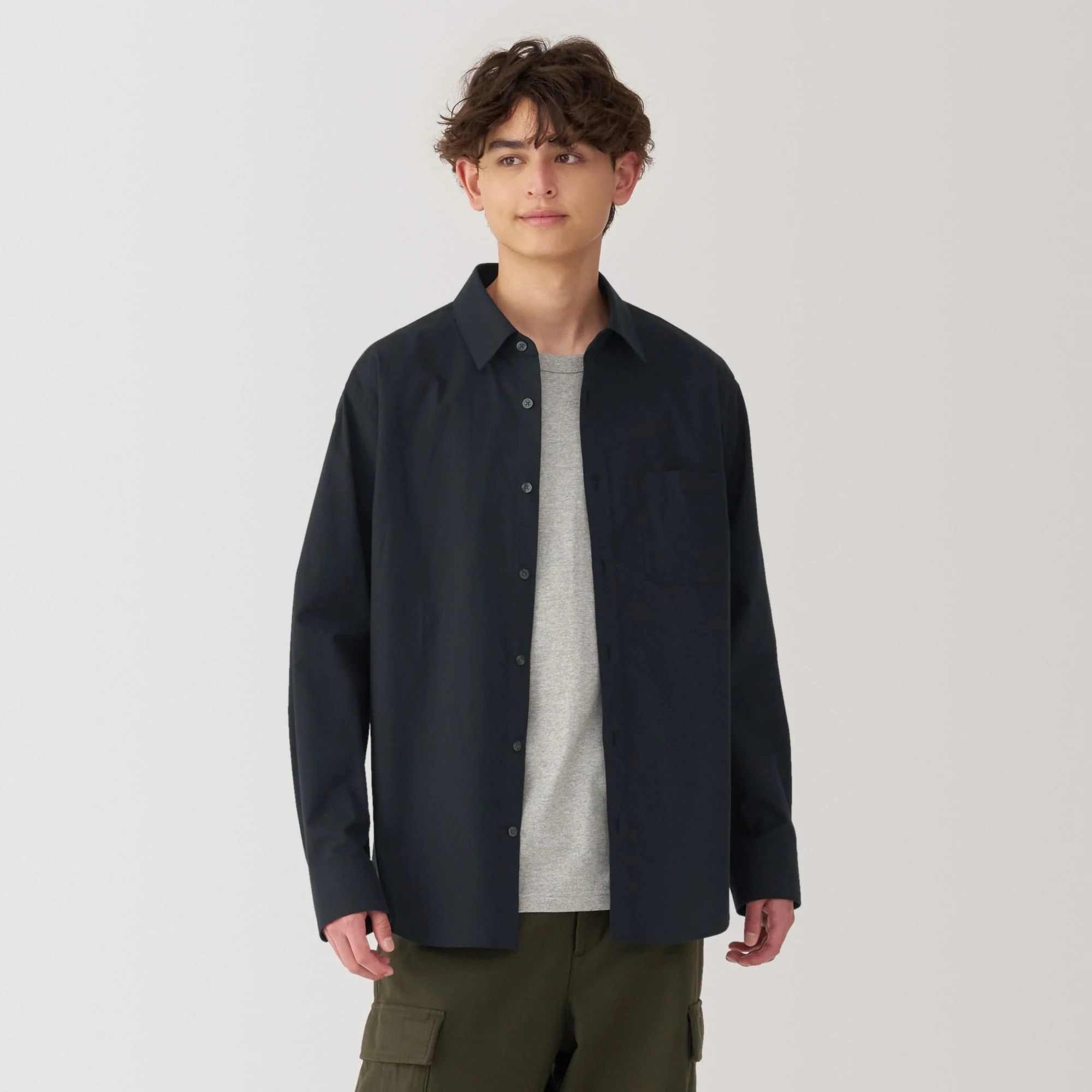 Men's Broadcloth Long Sleeve Shirt - Image 19