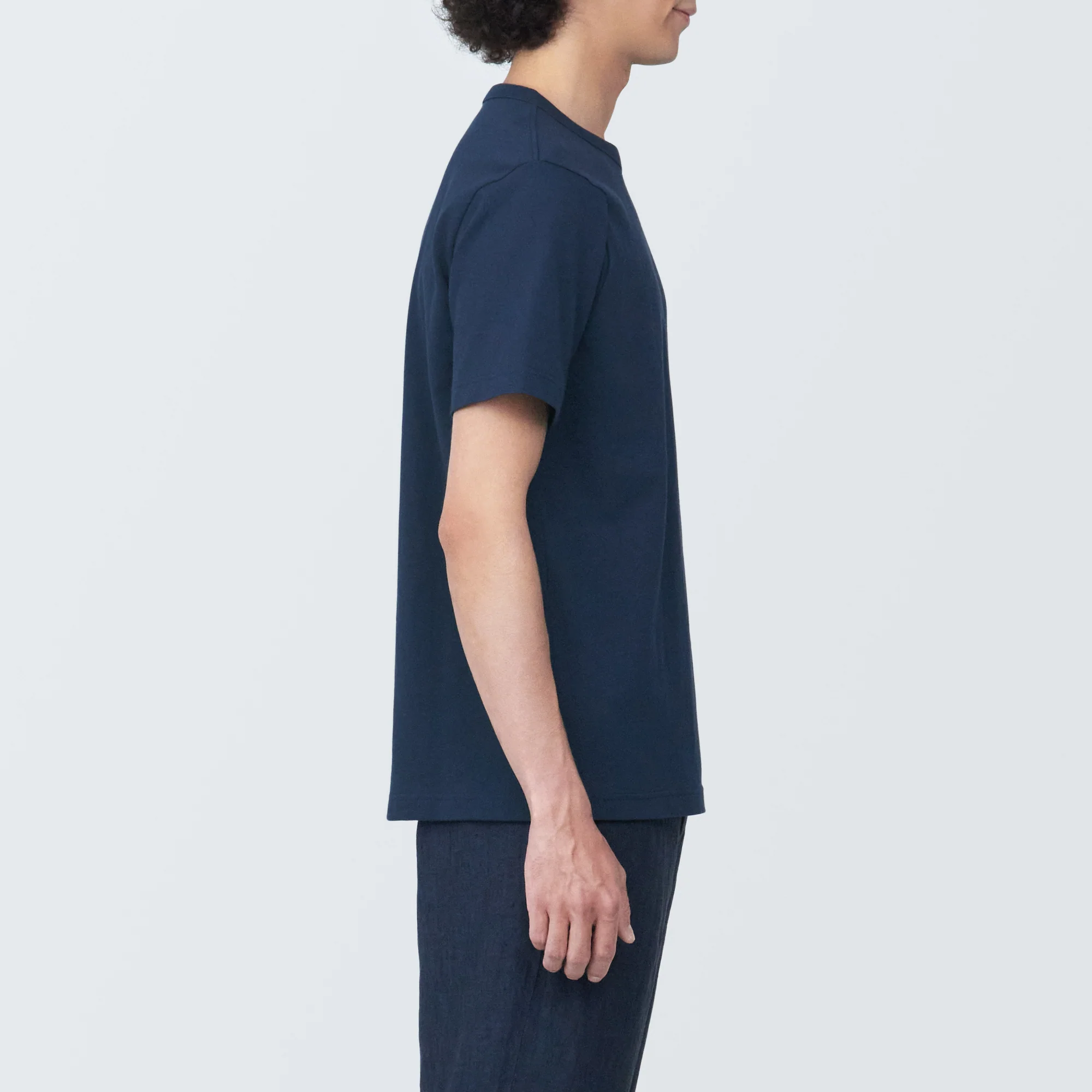 Men's Washed Heavy Weight Crew Neck Short Sleeve T-Shirt - Image 26