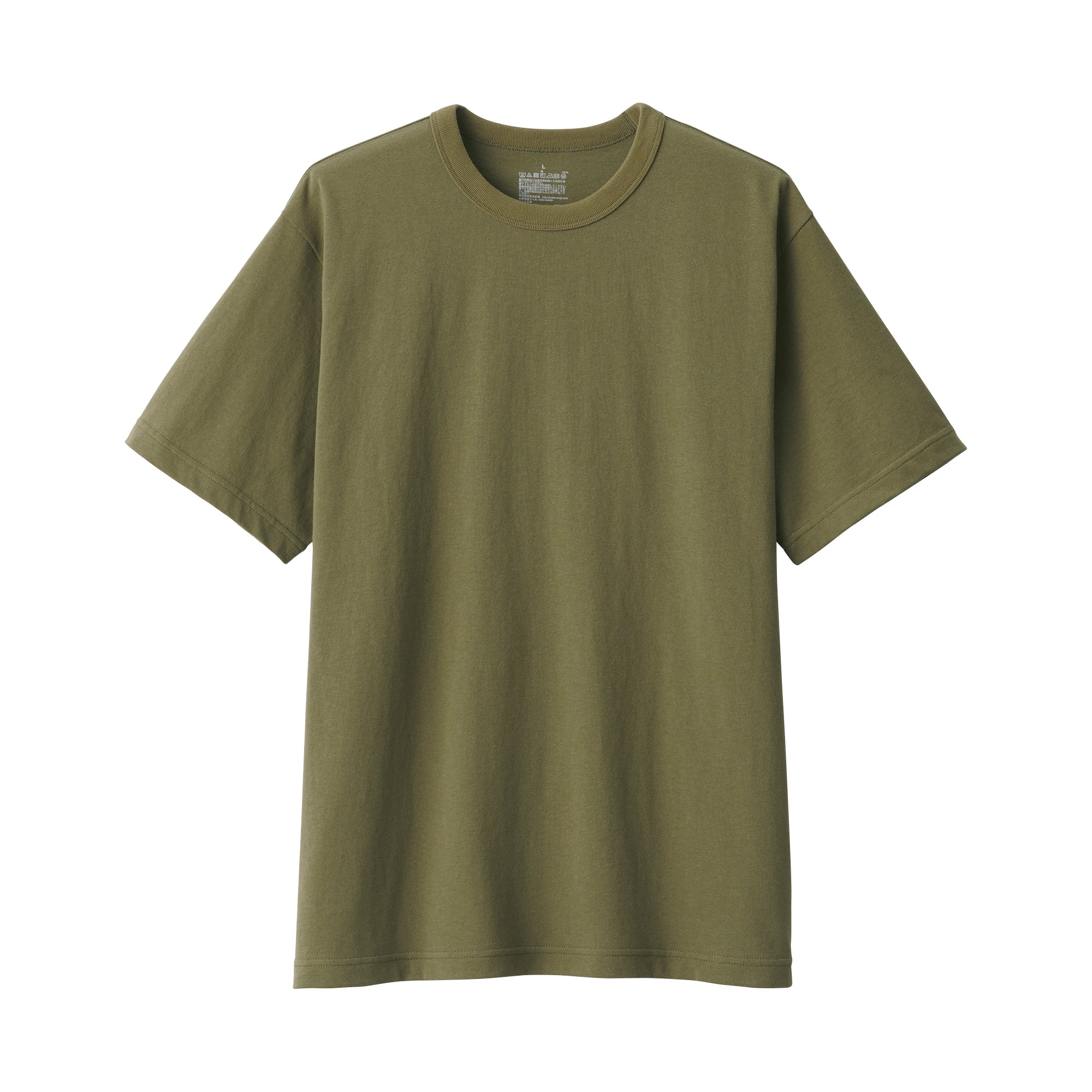 Men's Washed Heavy Weight Crew Neck Short Sleeve T-Shirt - Image 9