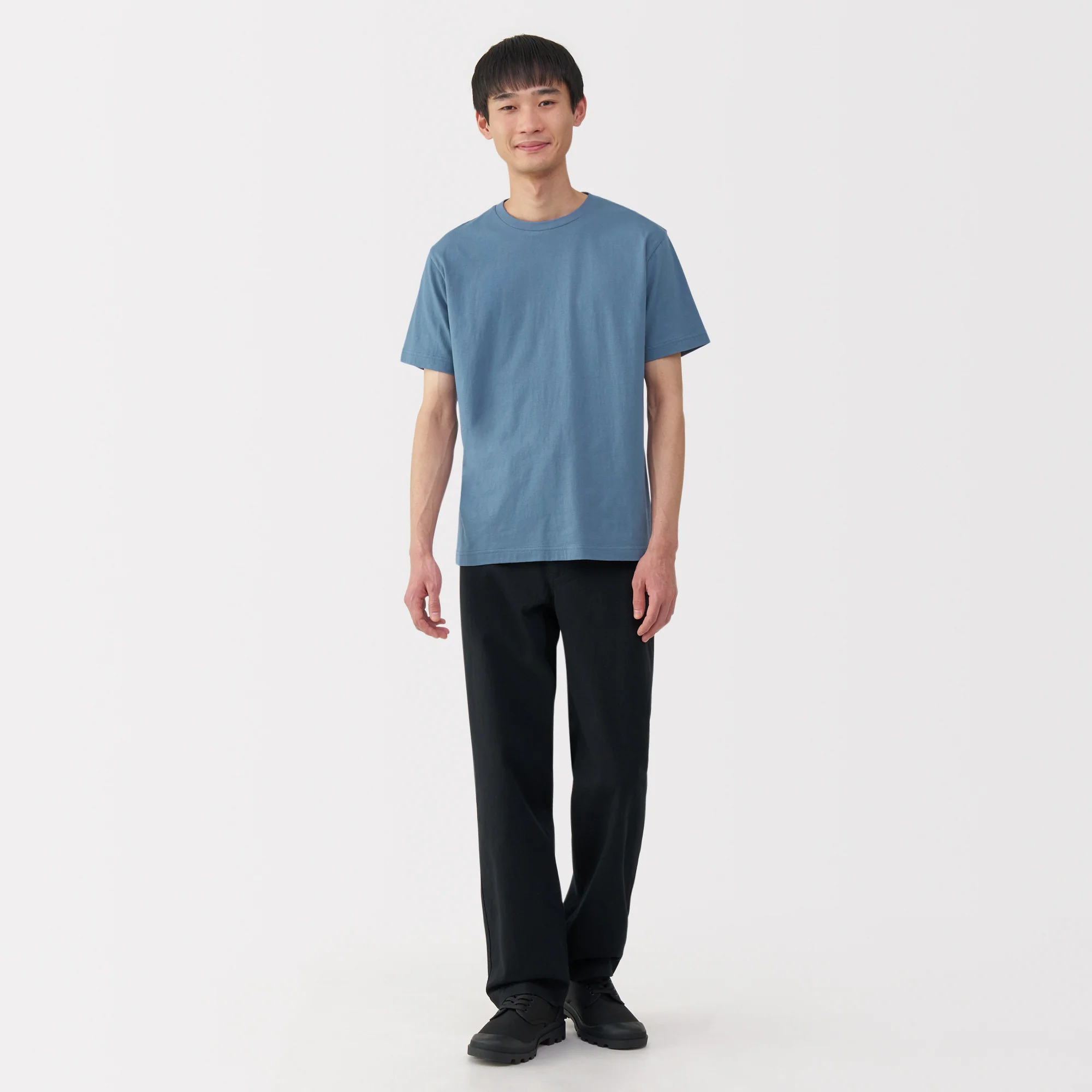 Men's Washed Jersey Crew Neck Short Sleeve T-Shirt - Image 18