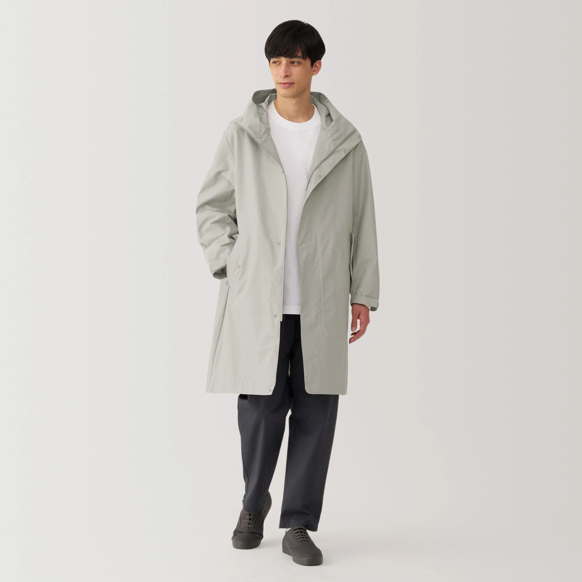 Men's Water Repellent Hooded Coat - Image 14