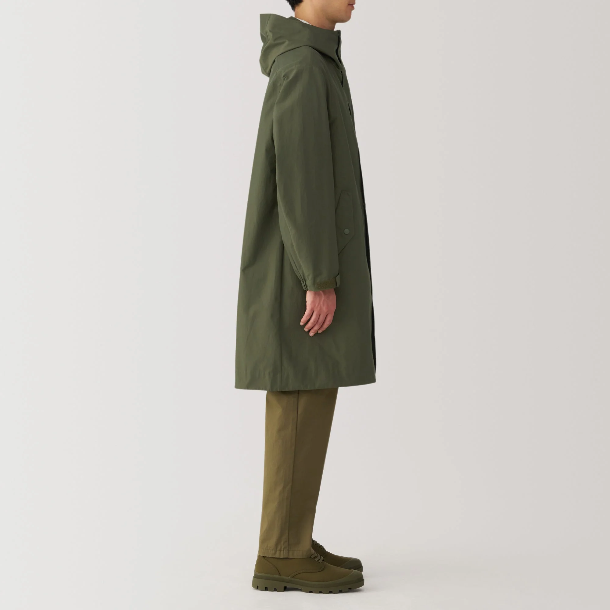 Men's Water Repellent Hooded Coat - Image 5