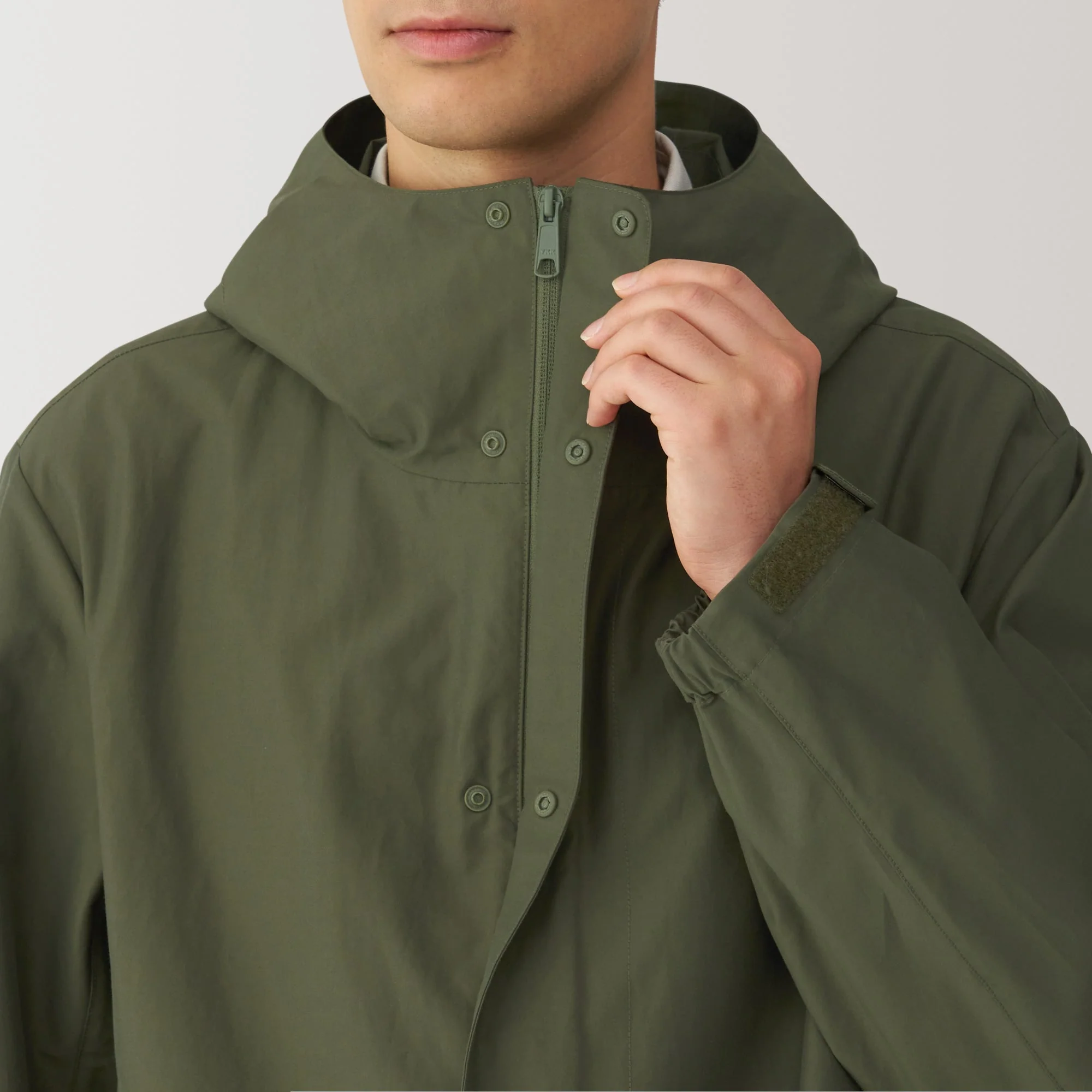 Men's Water Repellent Hooded Coat - Image 8