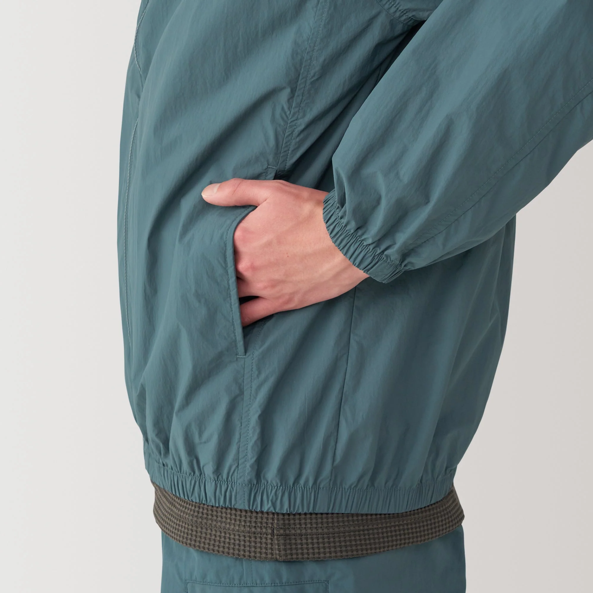 Men's Water Repellent Nylon Packable Windbreaker - Image 41