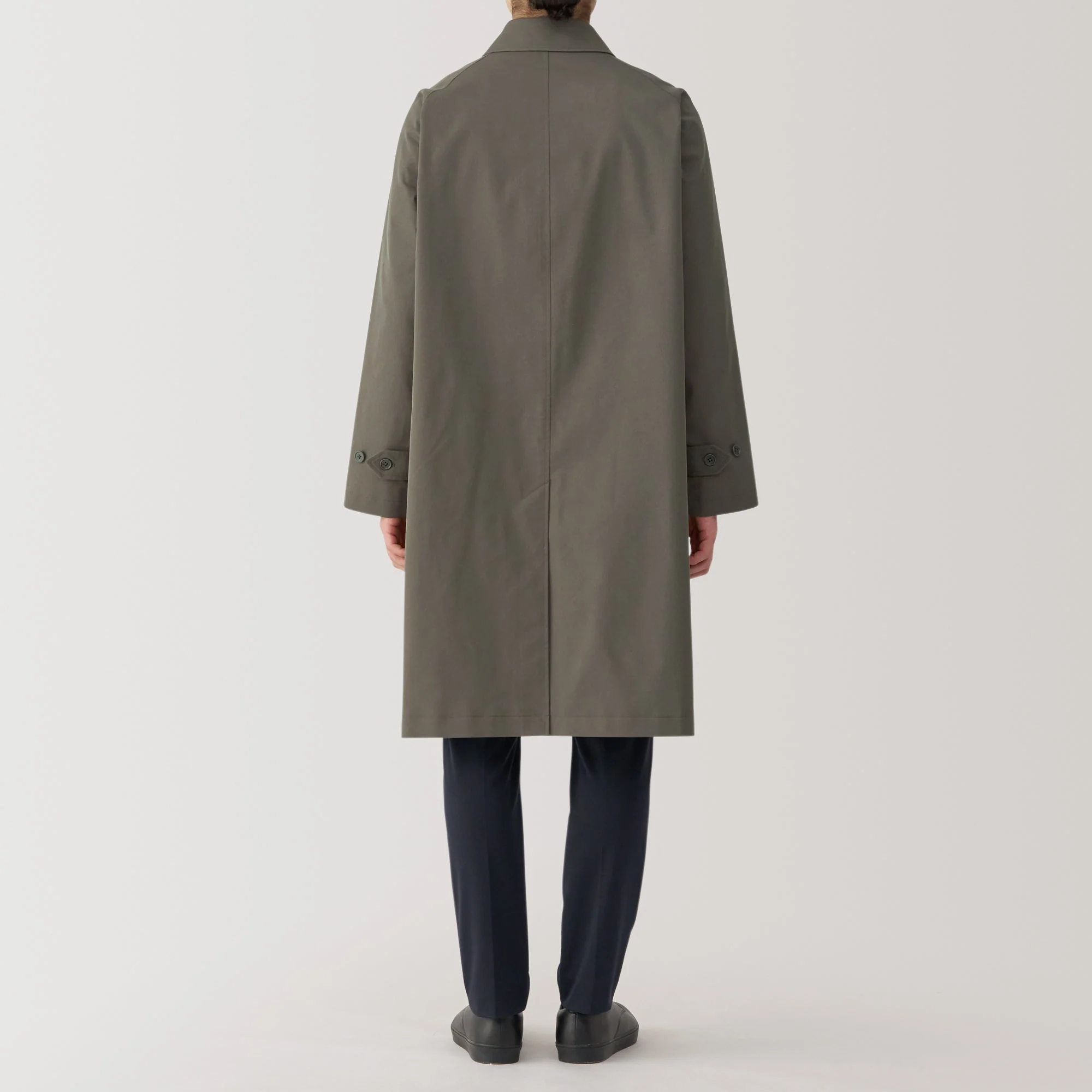 Men's Water Repellent Stand Fall Collar Coat - Image 6
