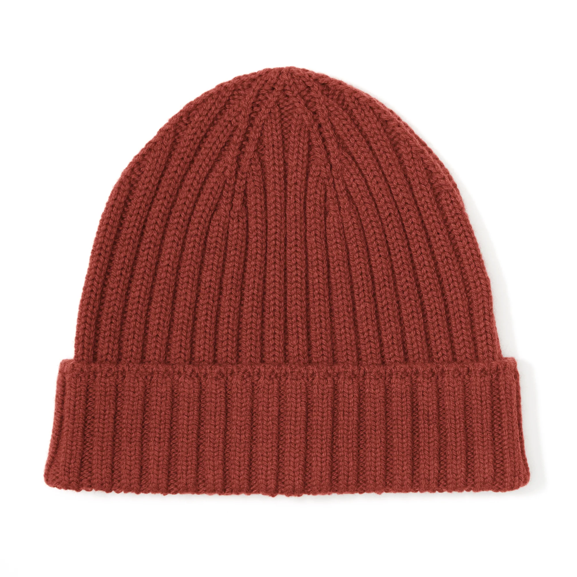Merino Wool Ribbed Beanie - Image 32