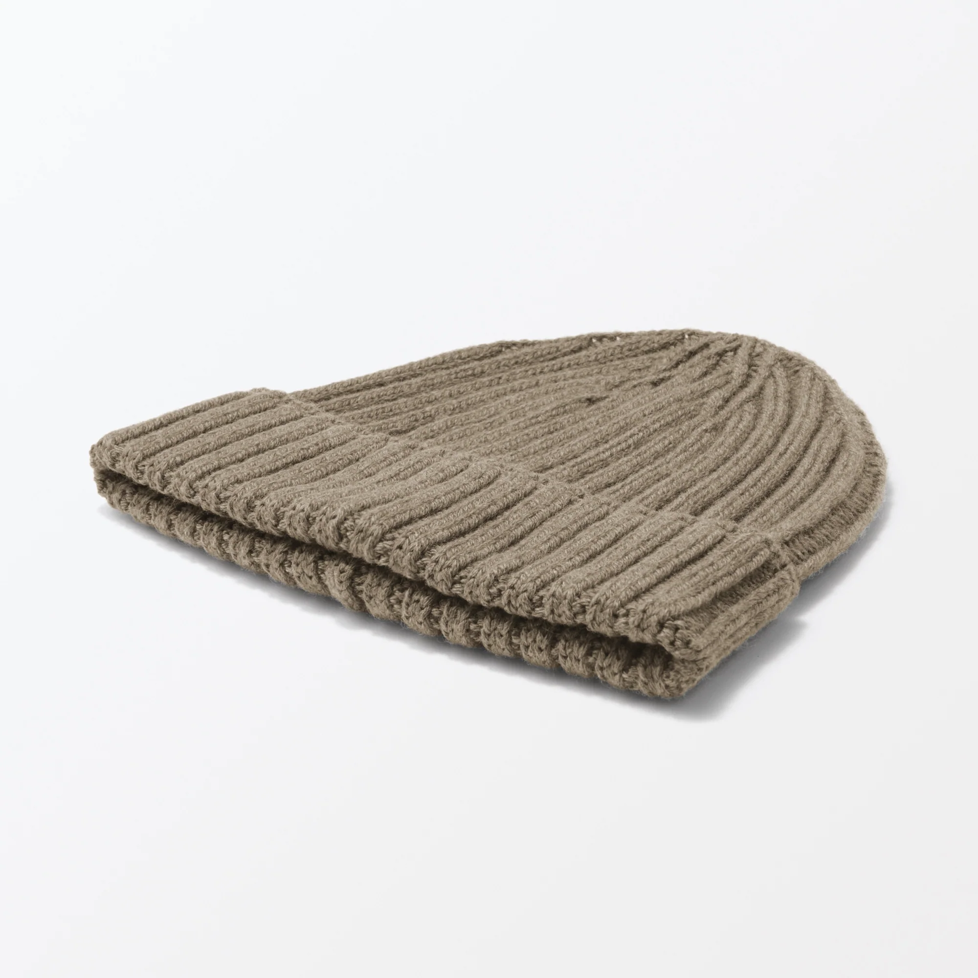 Merino Wool Ribbed Beanie - Image 41