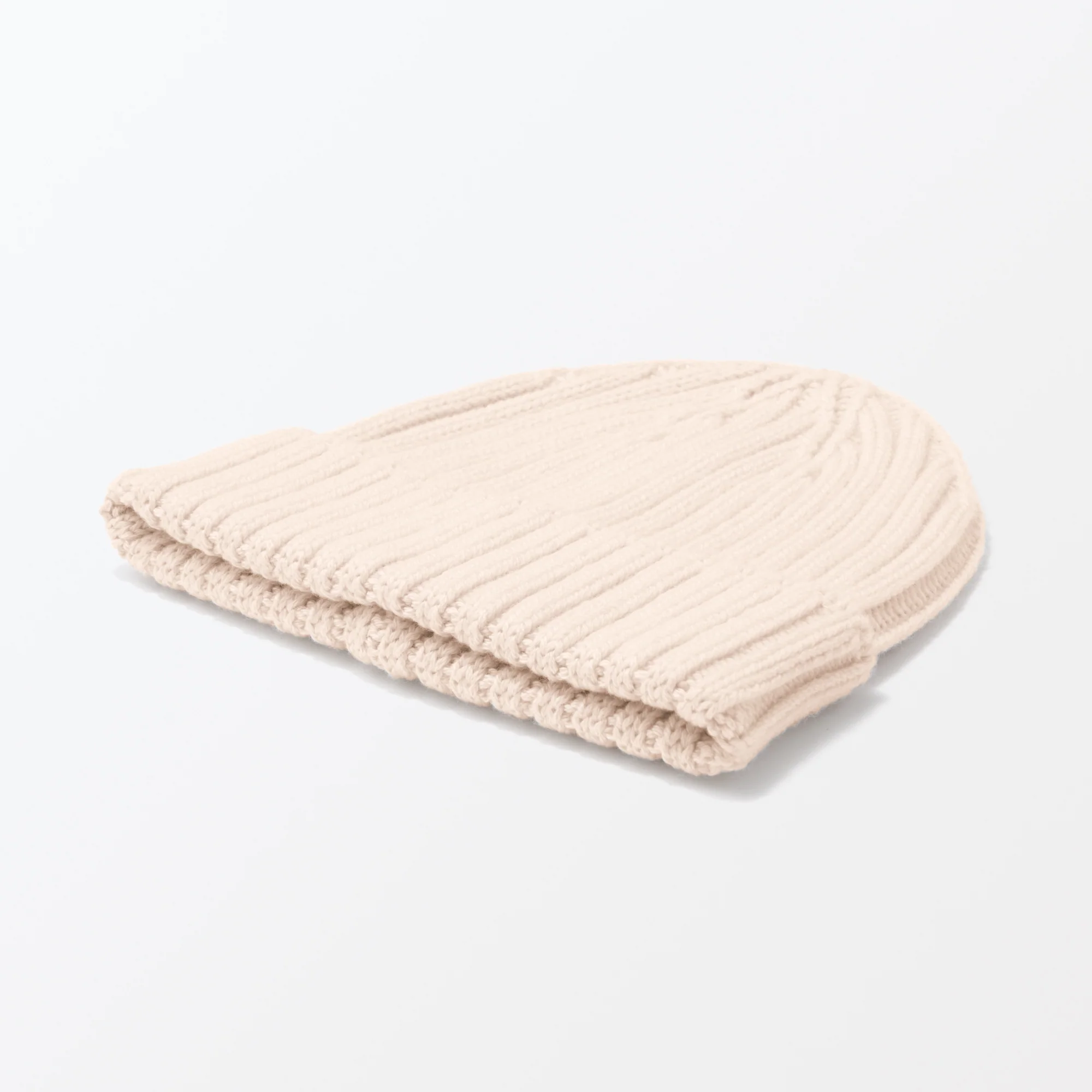 Merino Wool Ribbed Beanie - Image 5