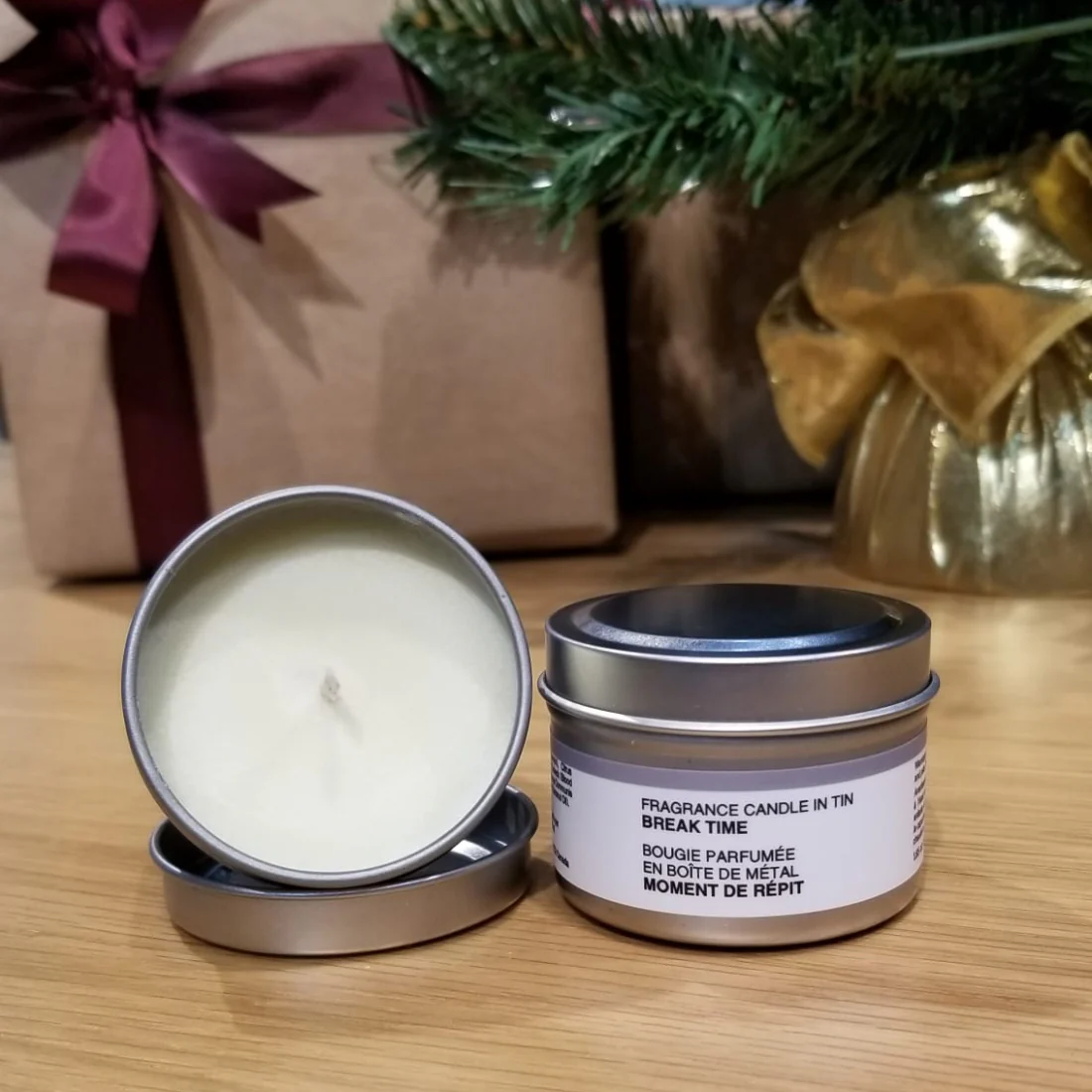 Mini Tin Candle - Break Time - Image 3