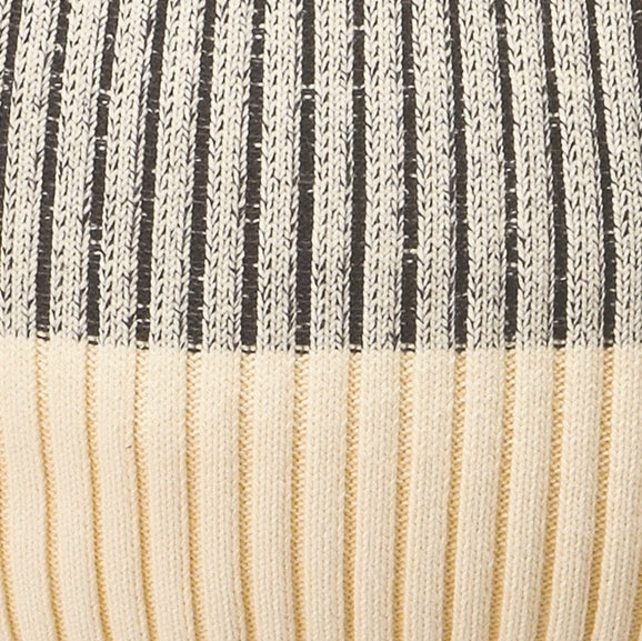 MUJI IDÉE PUUF Cover - White x Black (Cushion Sold Separately) - Image 4