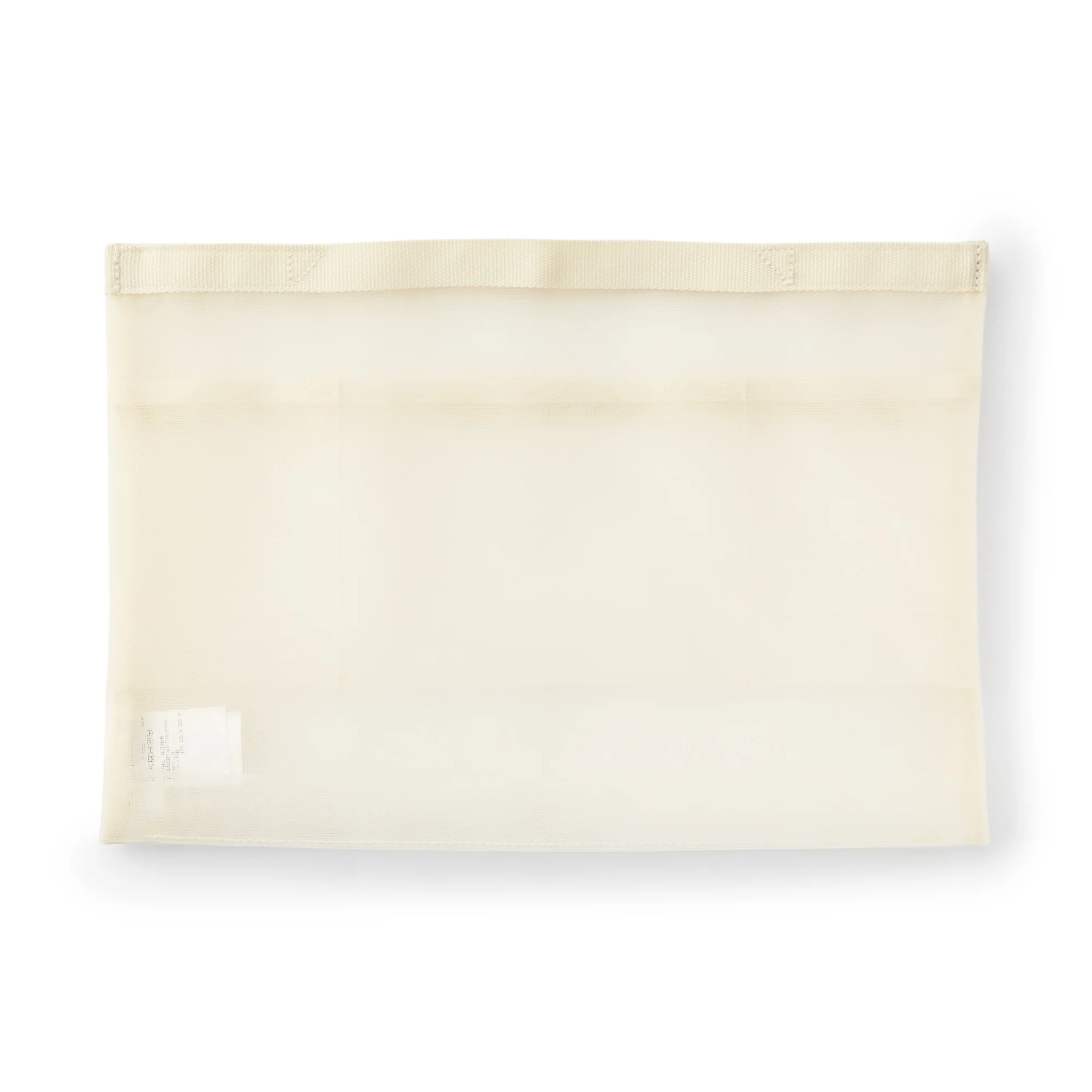 Nylon Mesh Bag Organizer Ivory - A4