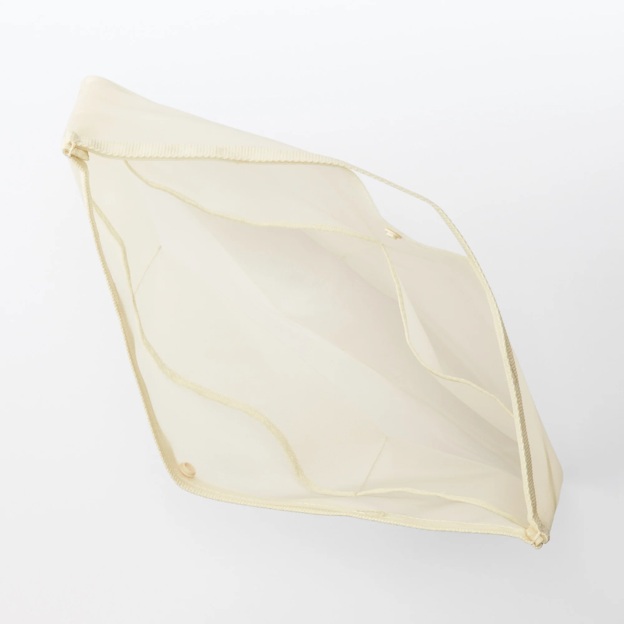 Nylon Mesh Bag Organizer Ivory - A4 - Image 3