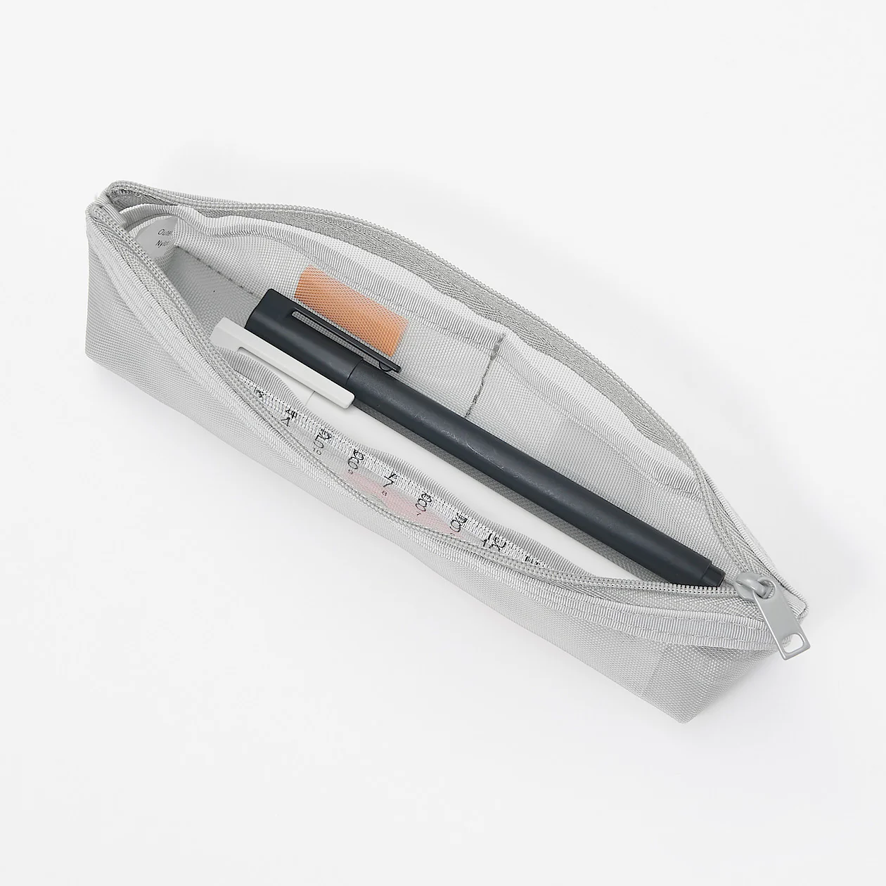Nylon Mesh Pen Case with Gusset - Image 2