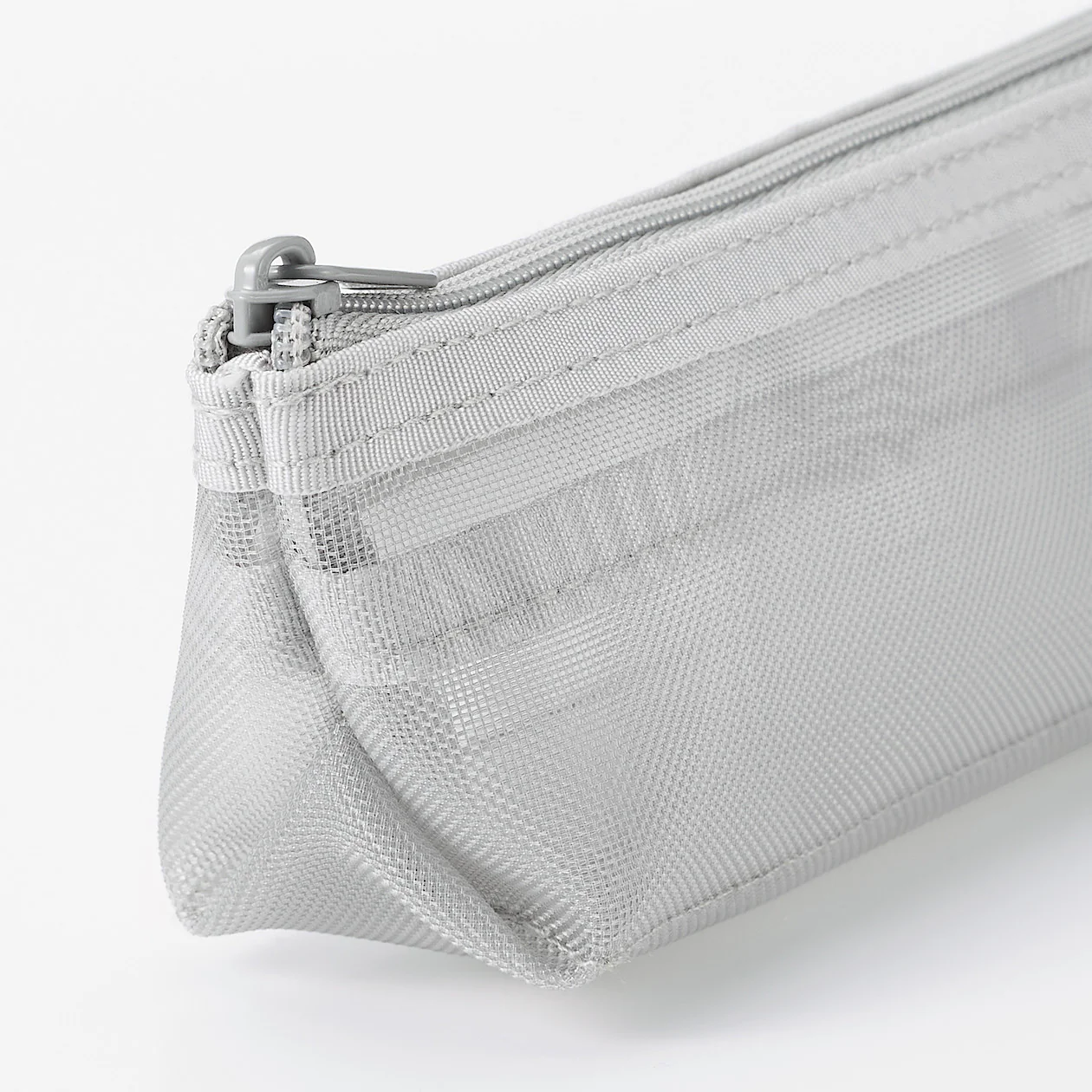 Nylon Mesh Pen Case with Gusset - Image 4
