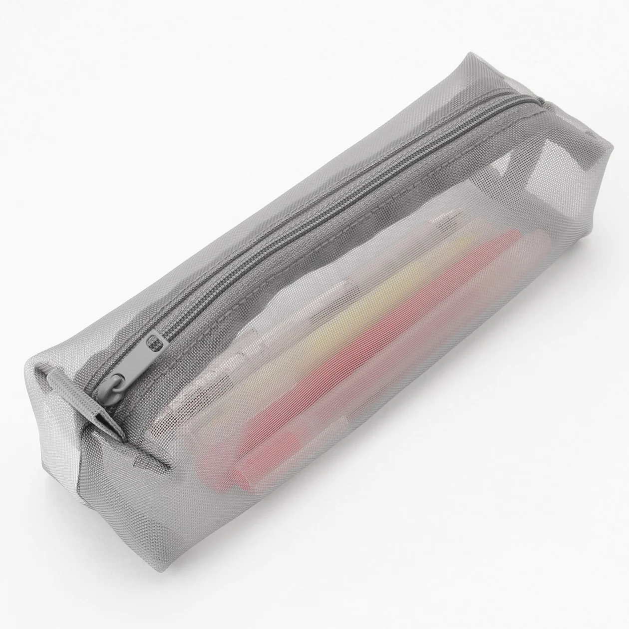 Nylon Mesh Square Pen Case - Image 2