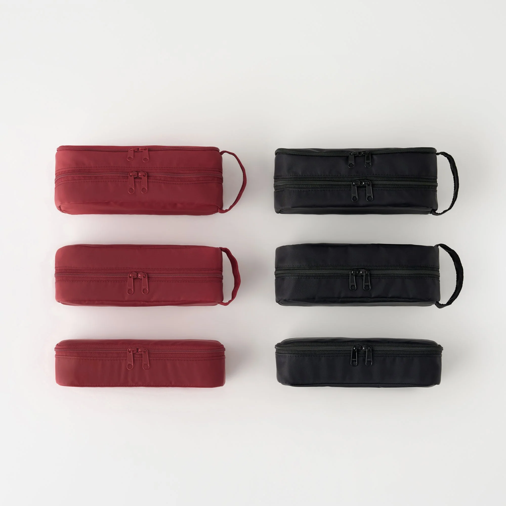 Nylon Pen Case with Handle - Red - Image 12