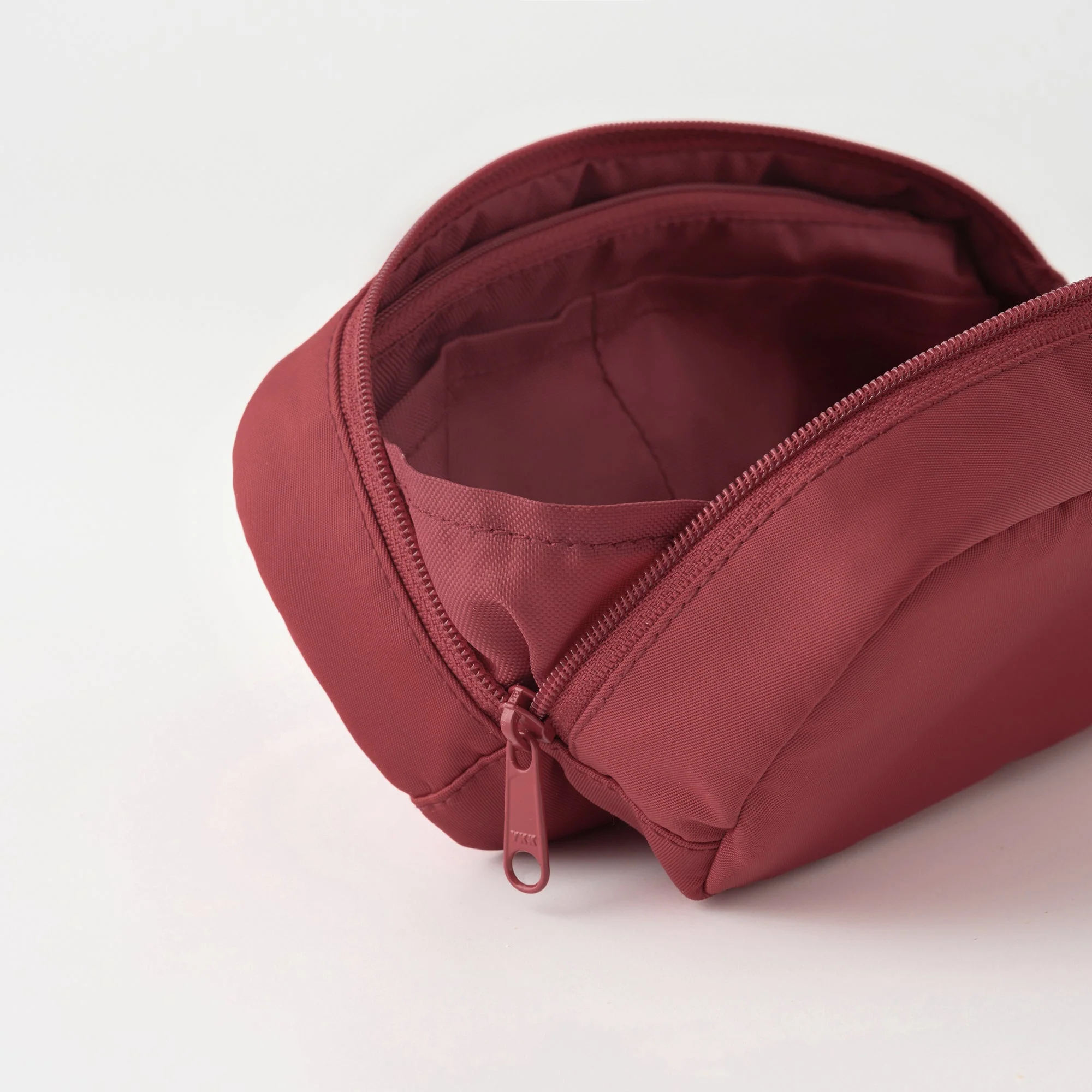 Nylon Pen Case with Handle - Red - Image 5