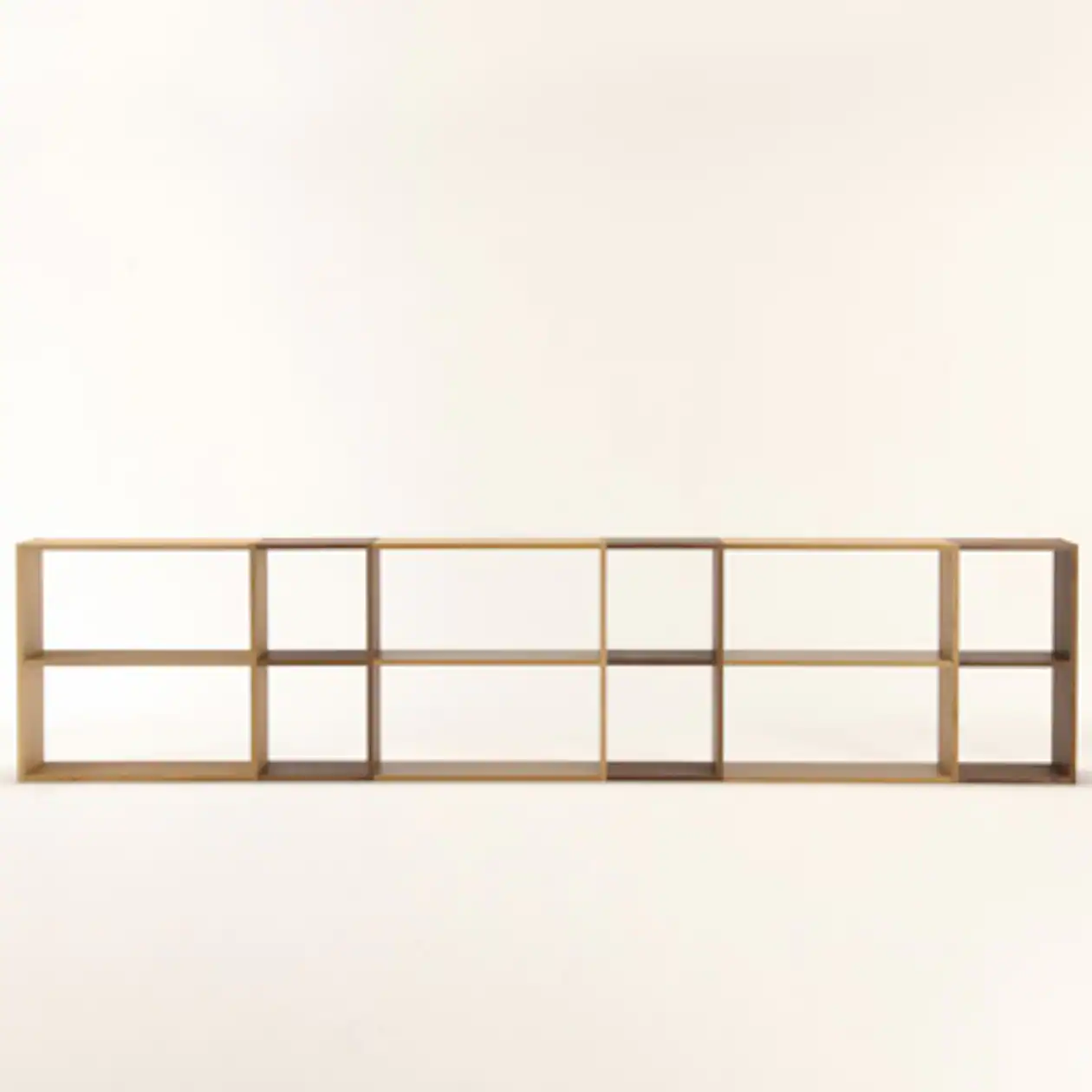 Additional Stacking Shelf - Oak - Wide Type - 2 Tiers - Image 3