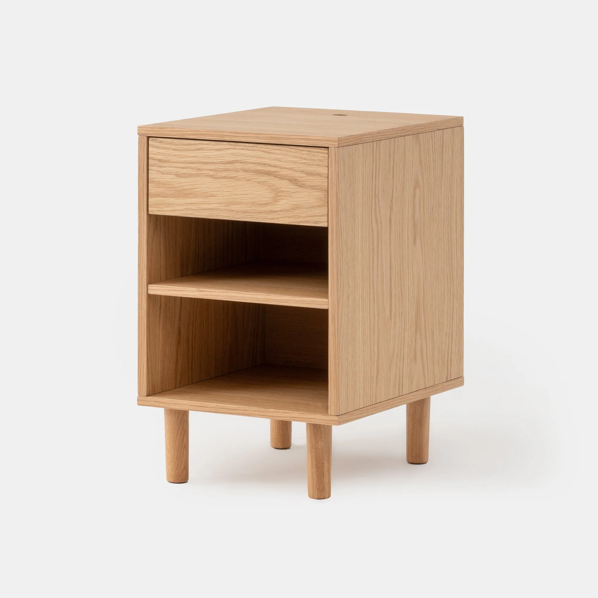 Oak Bedside Table - Image 3
