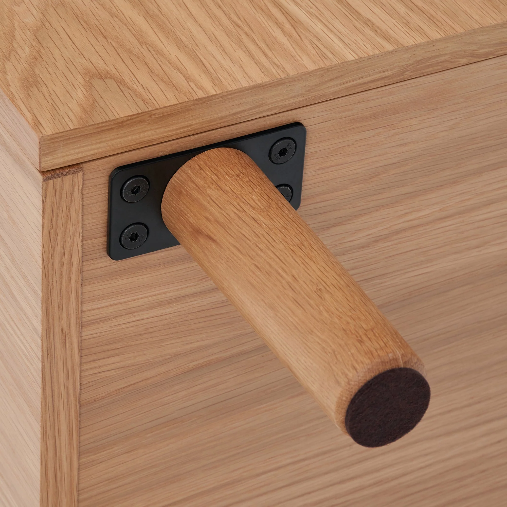 Oak Shoe Cabinet - Image 12