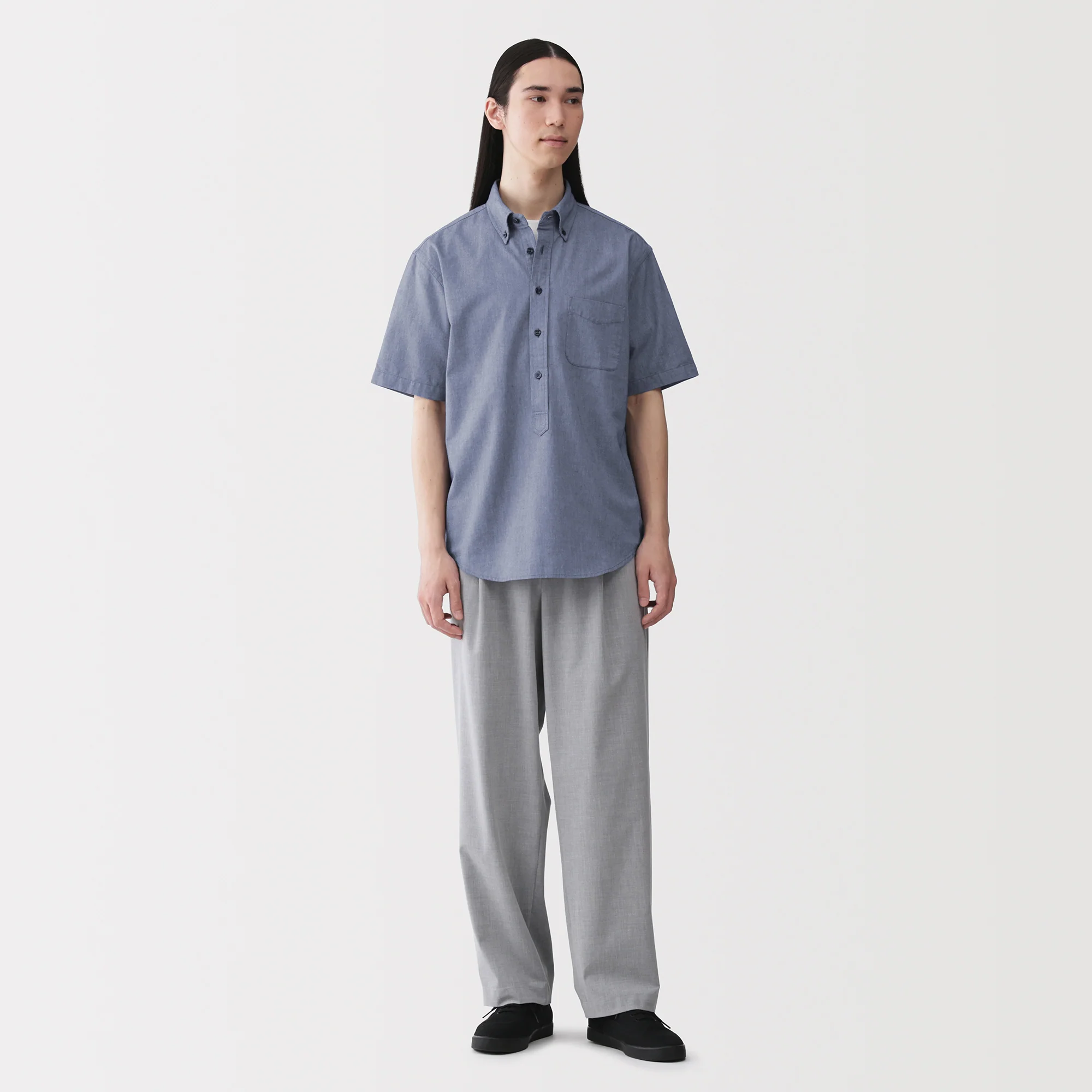 Oxford Pullover Shirt - Image 4