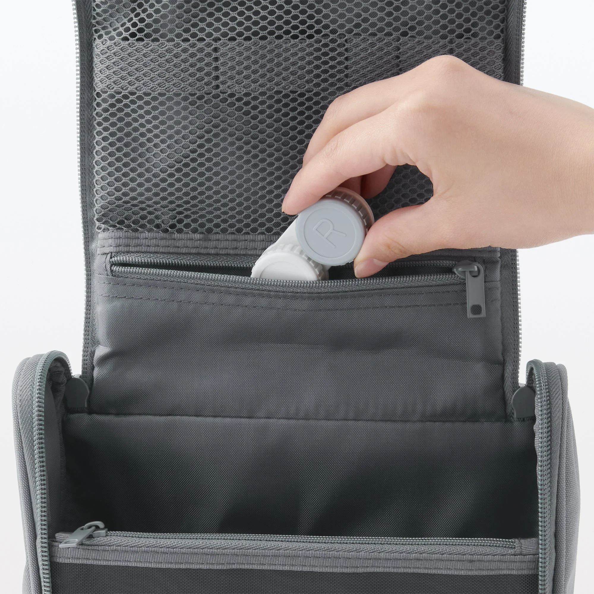 Polyester Hanging Toiletry Case - Image 5