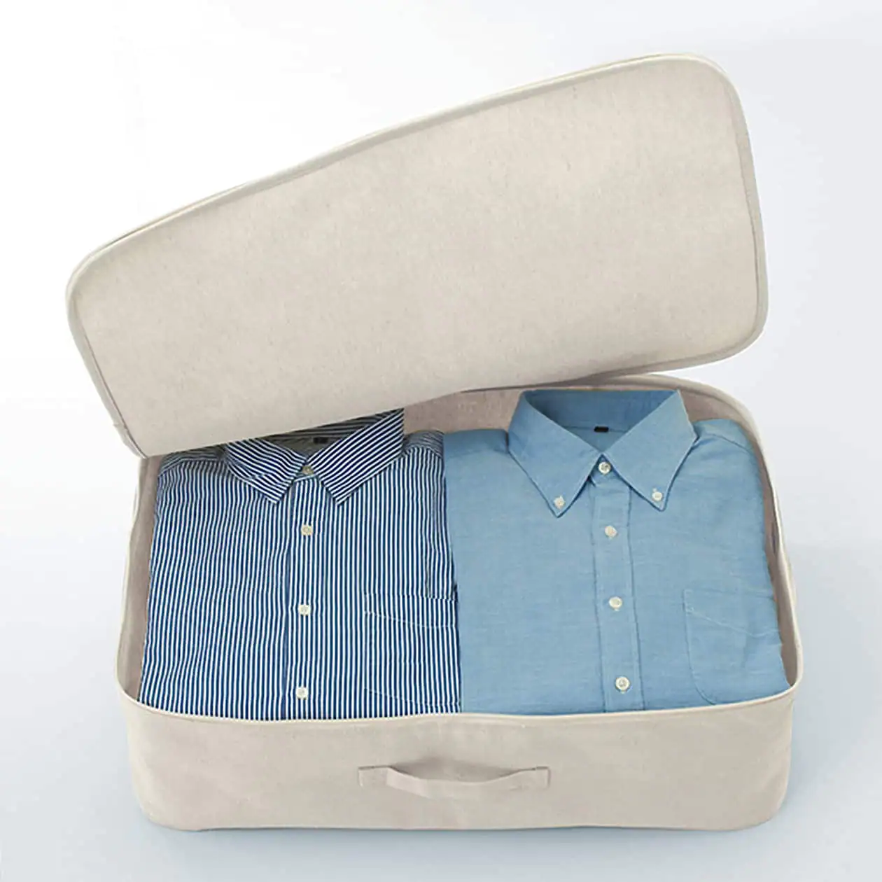 Polyester Linen Soft Box - Clothes Case - Image 2