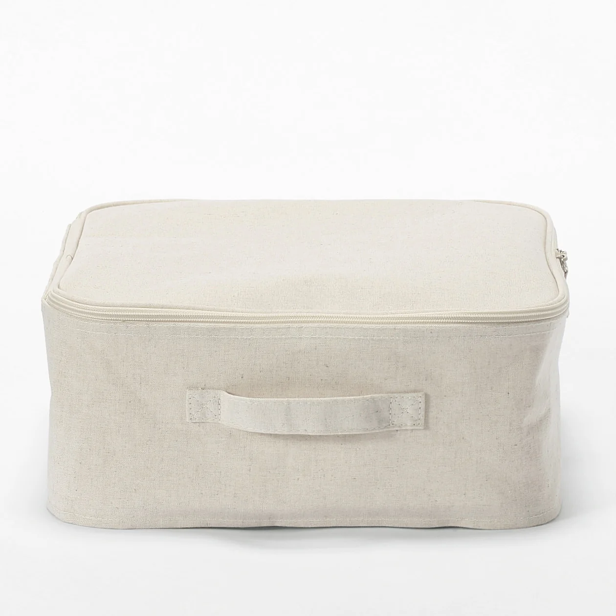 Polyester Linen Soft Box - Square With Lid Small - Image 4