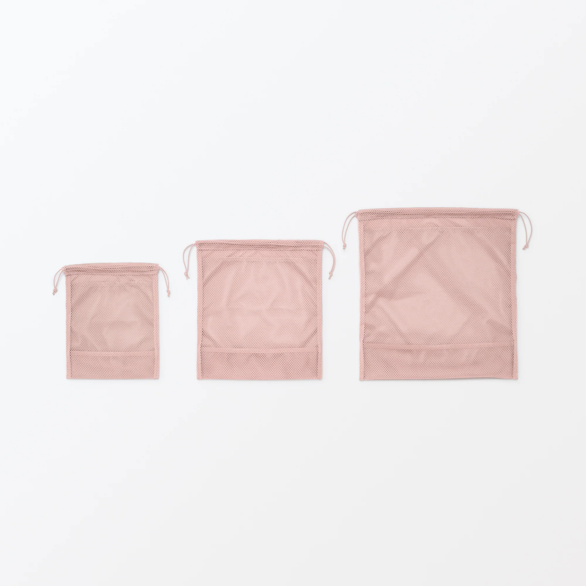 Polyester Mesh Drawstring Bag - Small - Image 18