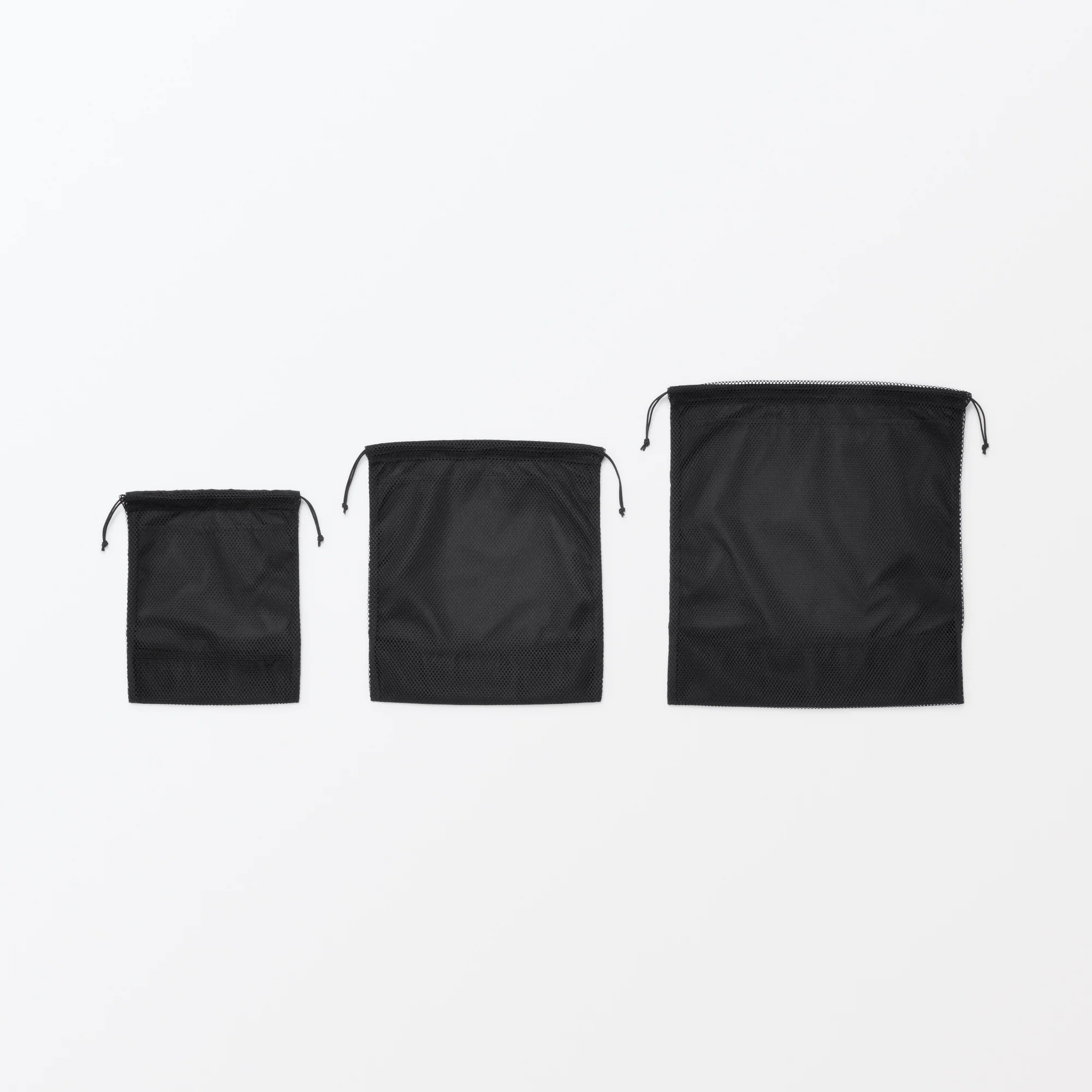 Polyester Mesh Drawstring Bag - Small - Image 6
