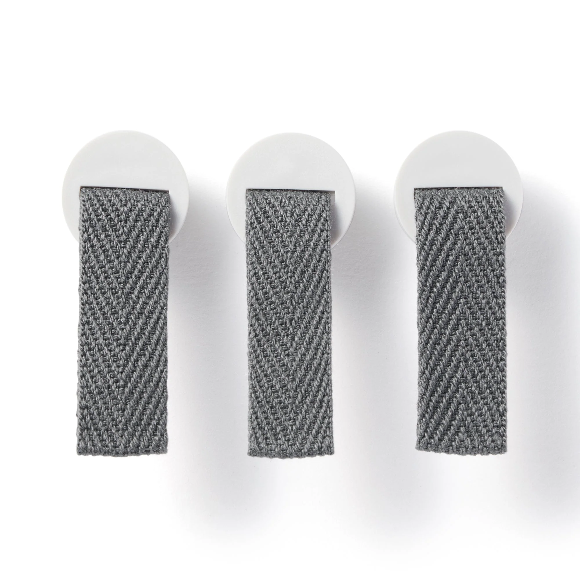 Polypropylene File Box Handle - Grey (3 Pack)