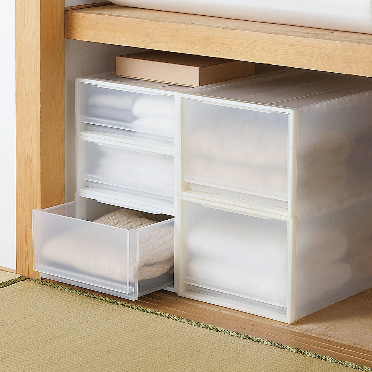 Polypropylene Storage Case Clothes Drawer (W40 x D65 cm) - Image 5