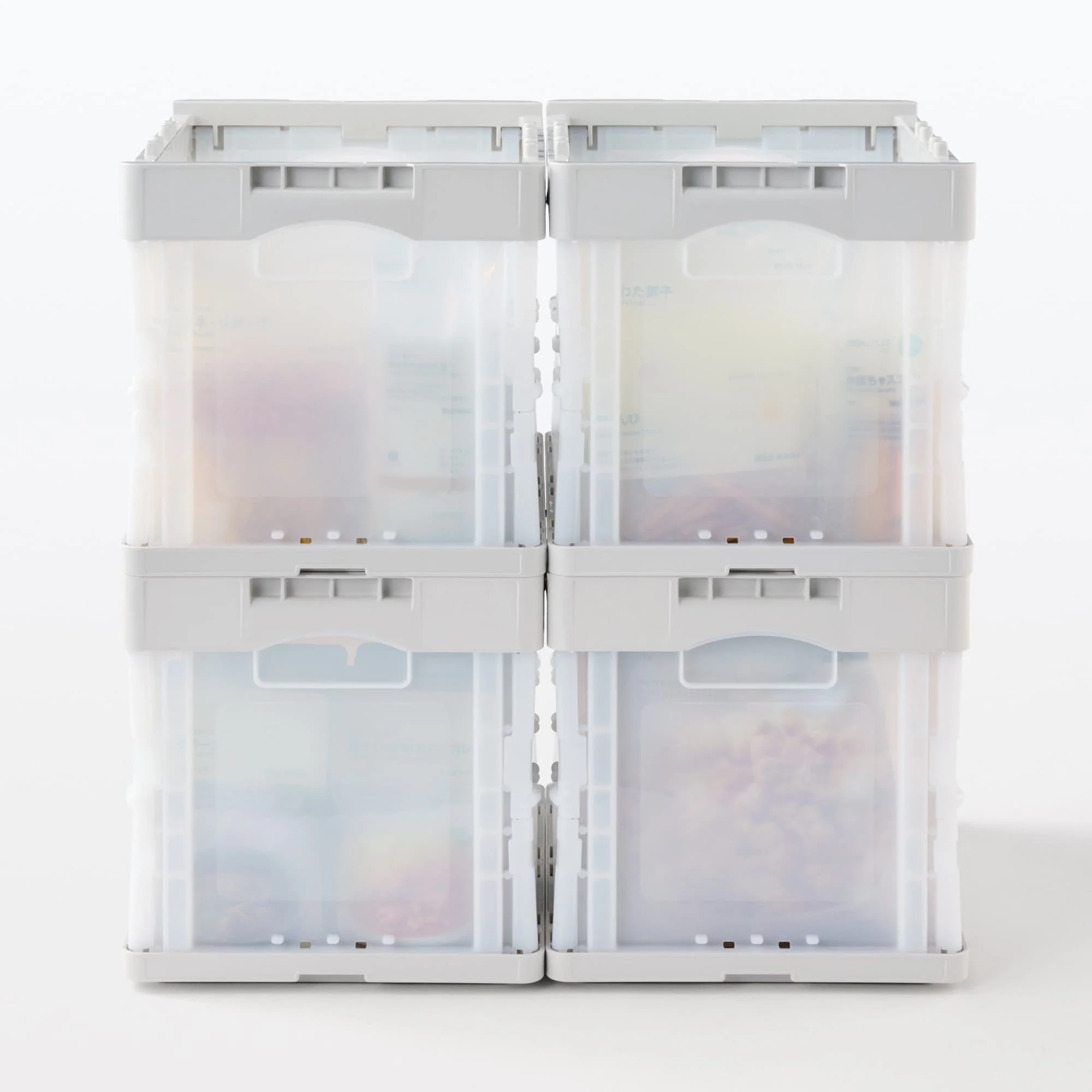 Polypropylene Translucent Folding Crate (20 L) - Image 11
