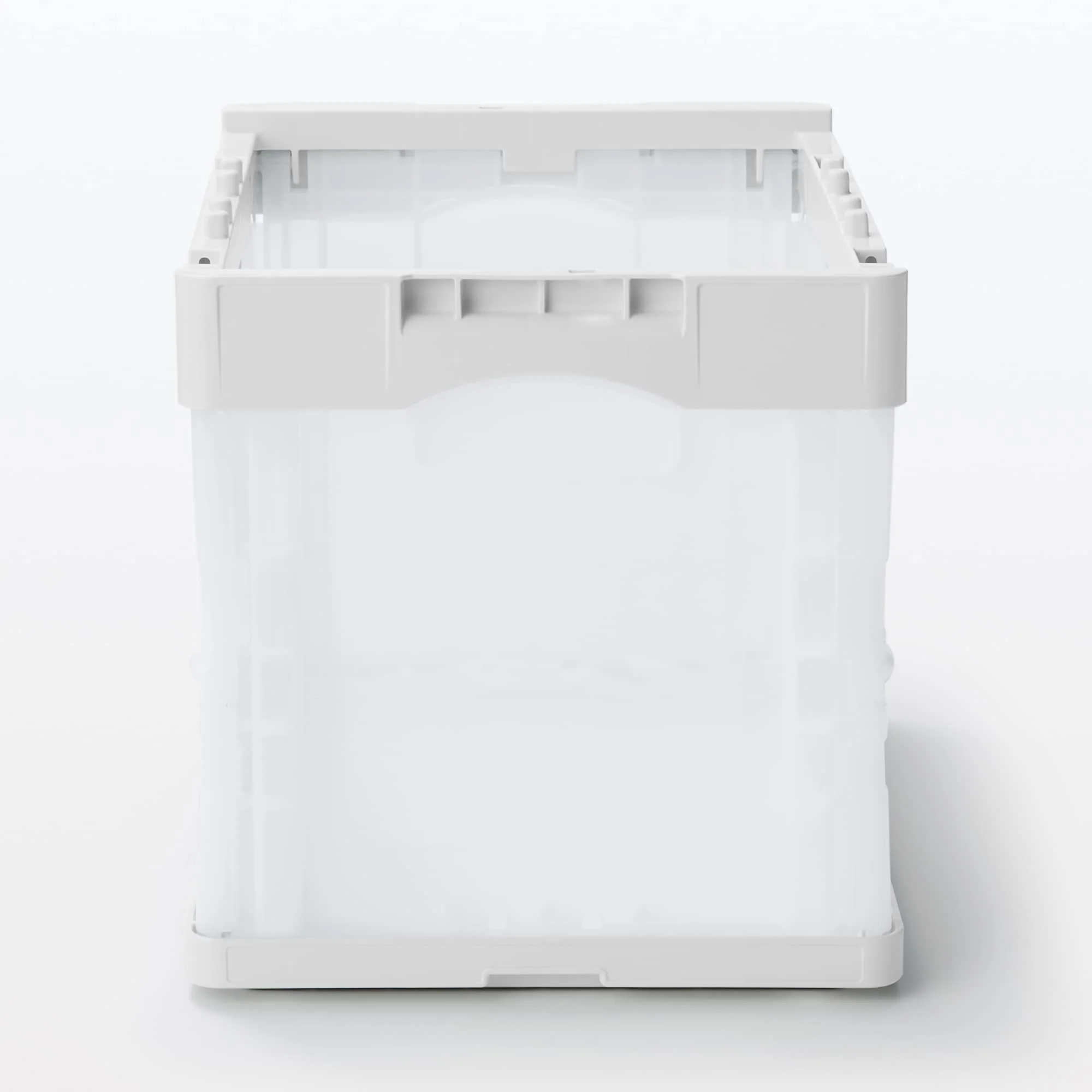 Polypropylene Translucent Folding Crate (20 L) - Image 4