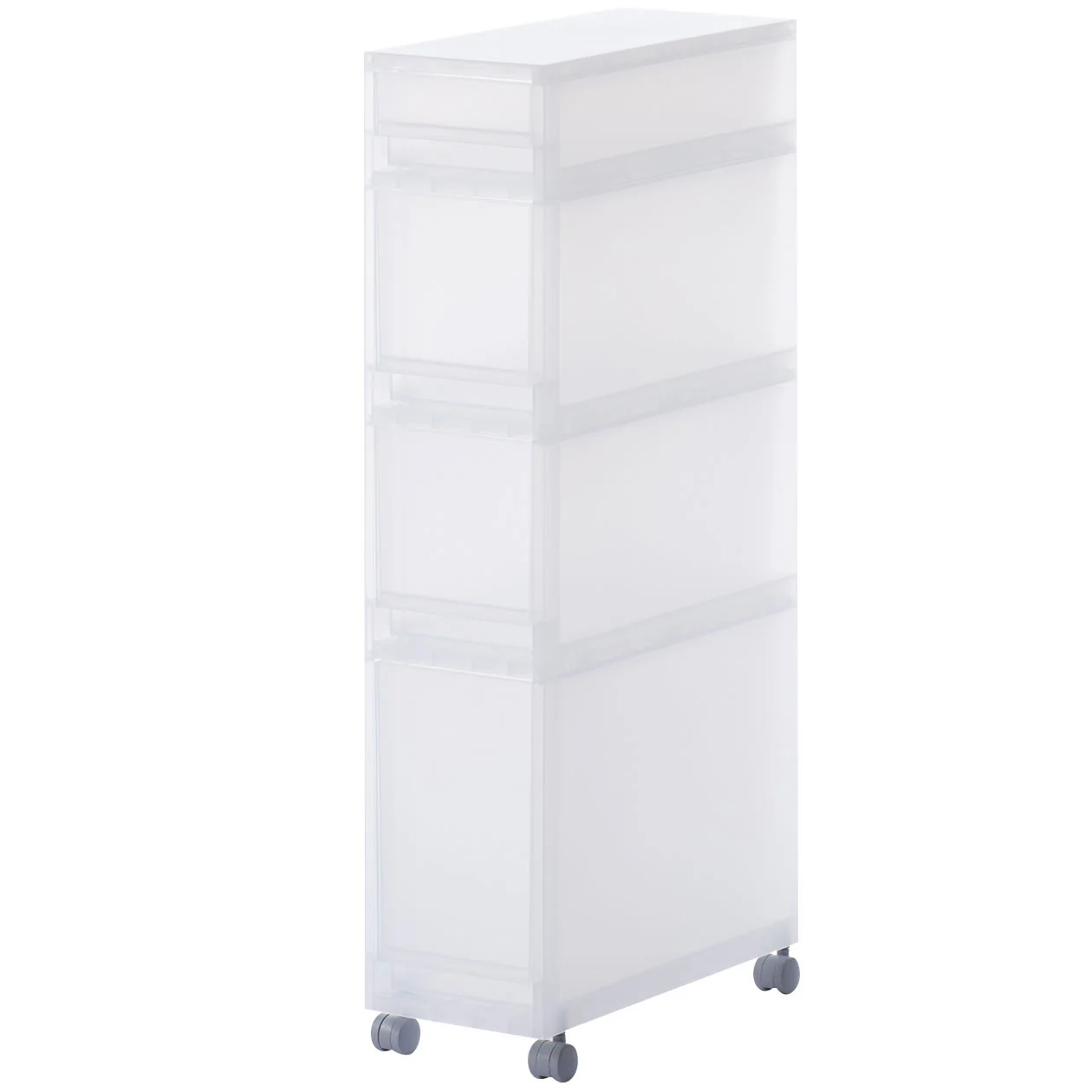 Polypropylene Stocker with Caster #2 (4 Tier)
