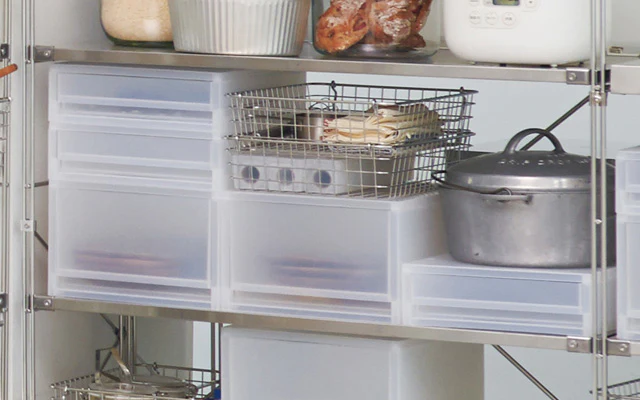 Polypropylene Storage Case Drawer Deep (W26 x D37 x H17.5 cm) - Image 9