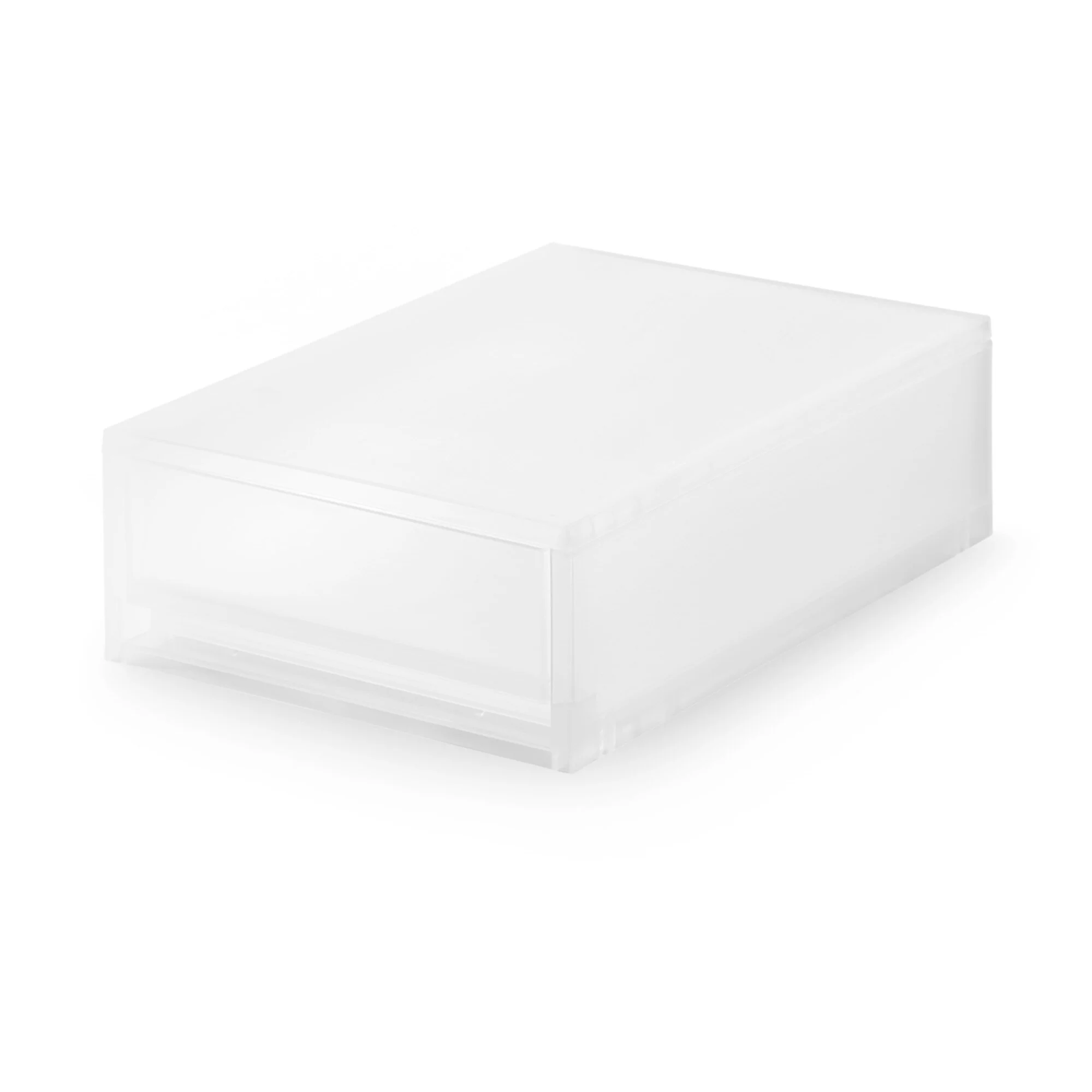 Polypropylene Storage Case Drawer Shallow (W26 x D37 x H12 cm)