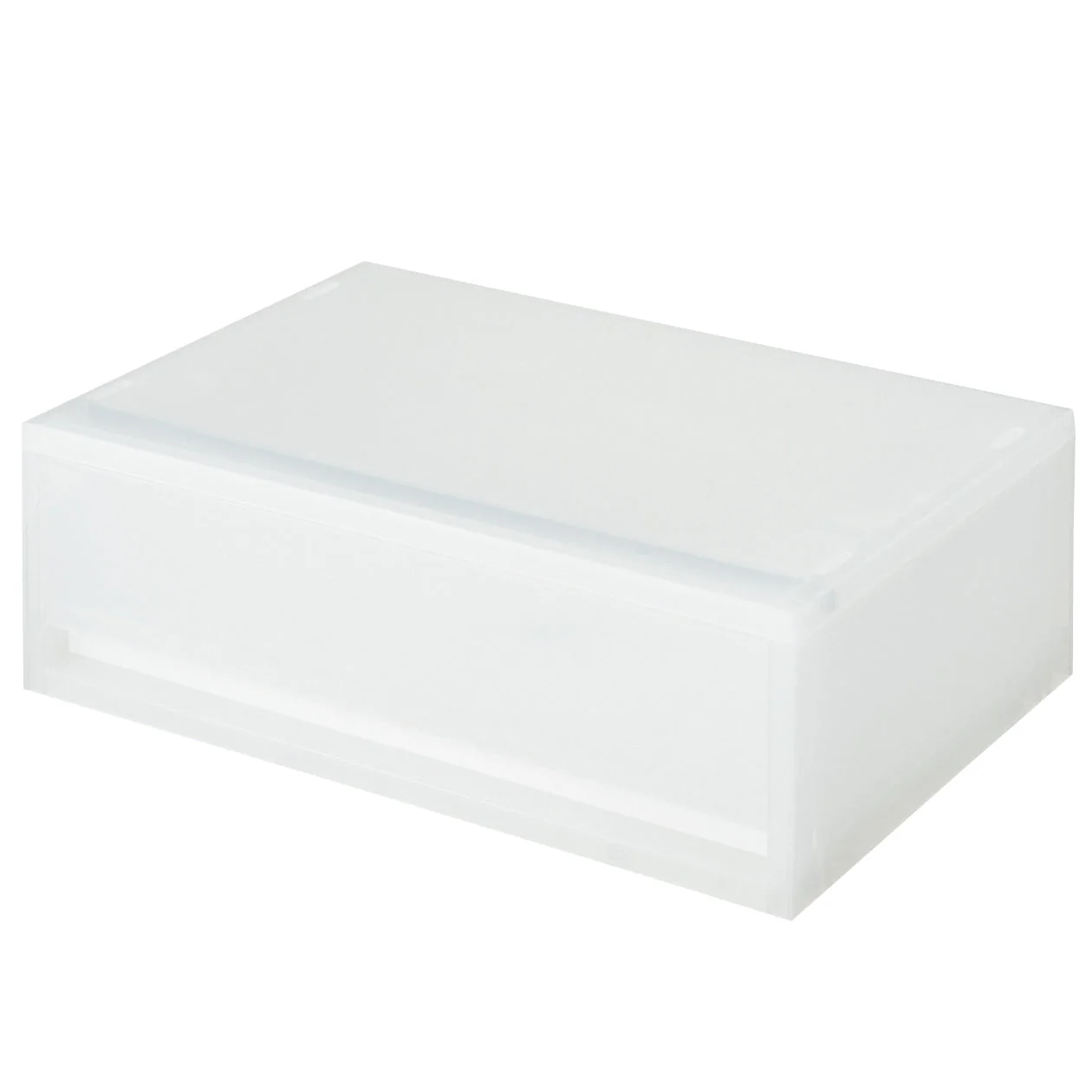 Polypropylene Storage Case Drawer Wide Shallow (W37 x D26 x H12 cm)