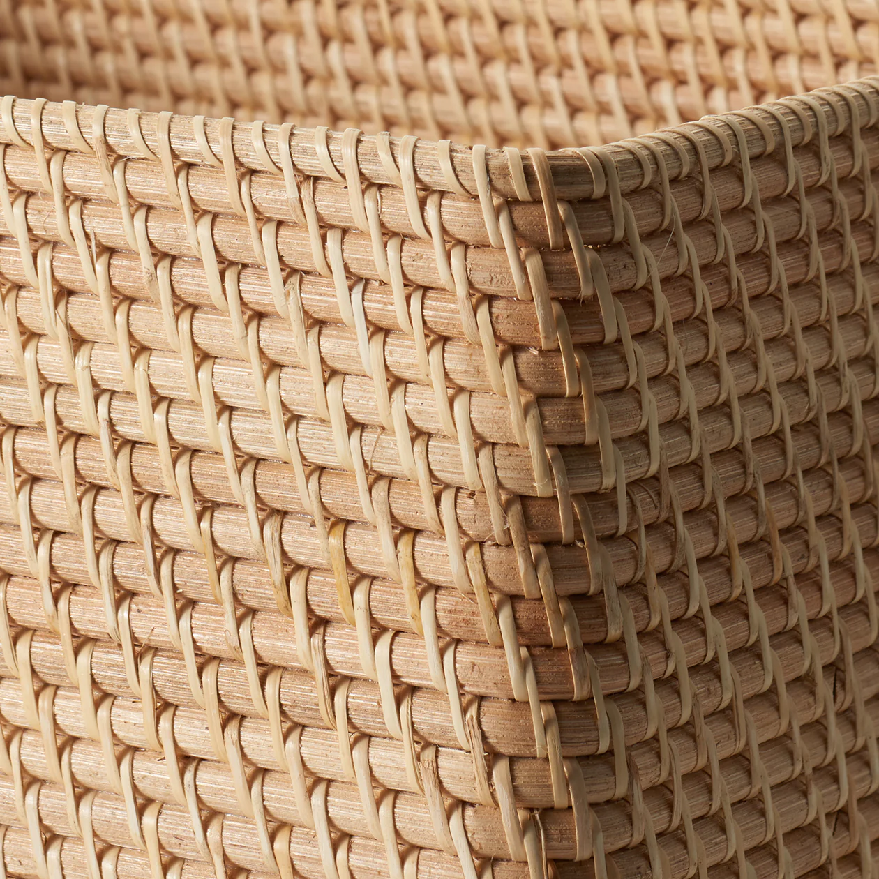 Rattan Rectangular Basket - Image 13