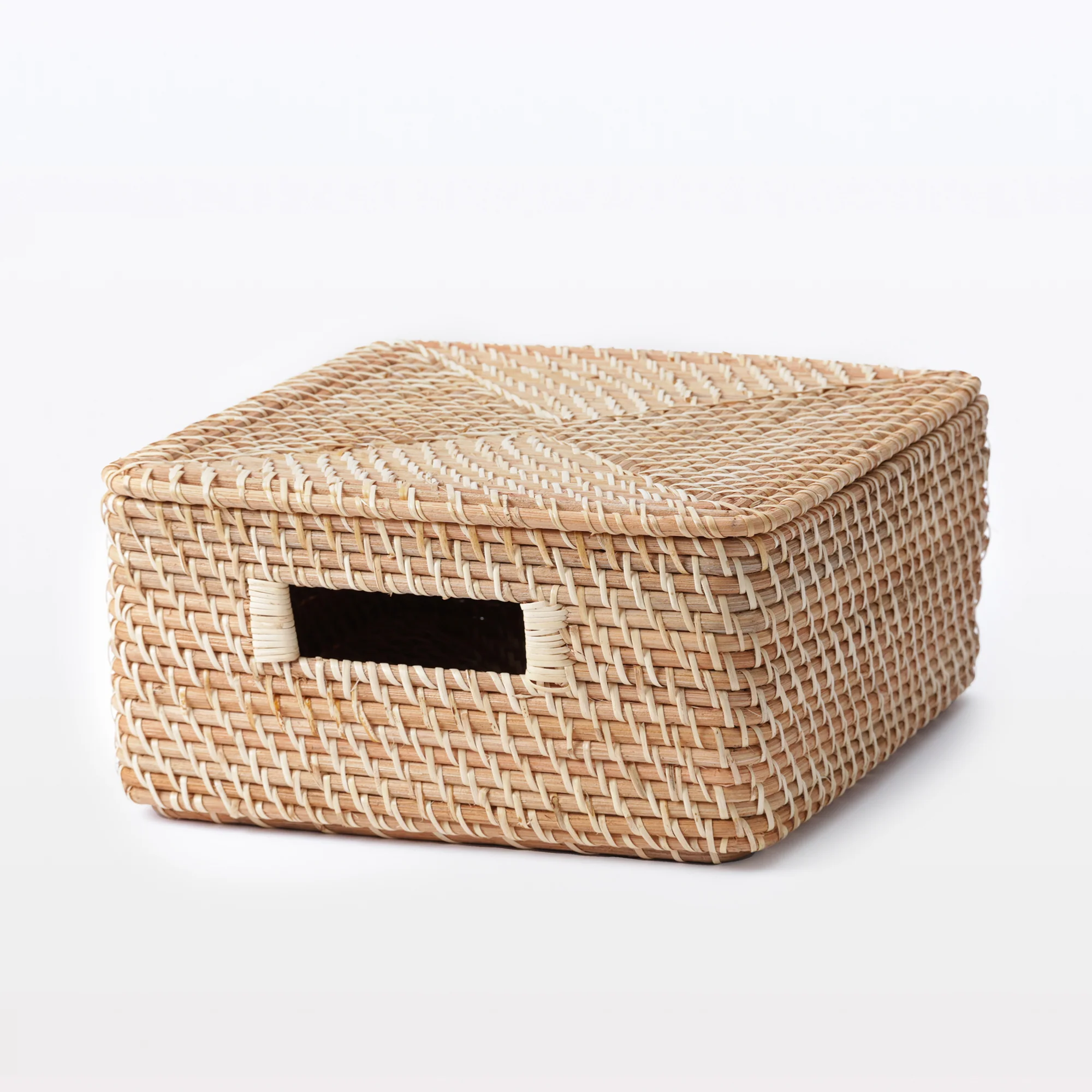 Rattan Square Basket - Image 6