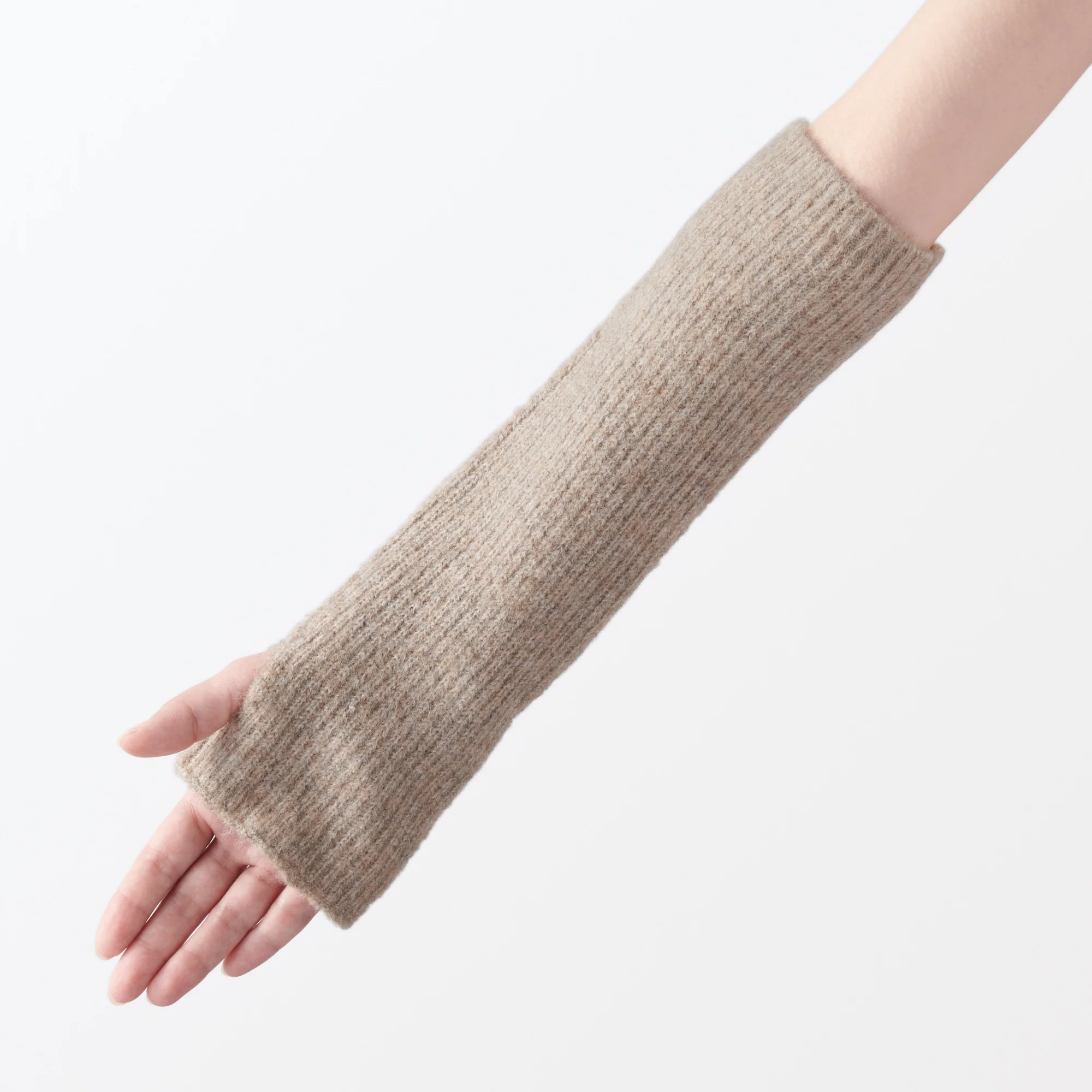Recycled Polyester Blend Rib Arm & Leg Warmers - Image 7