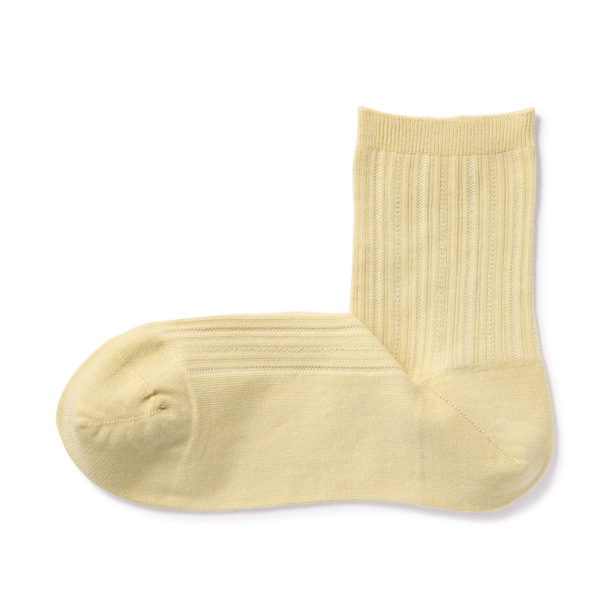 Right Angle Loose Top Patterned Short Socks - Image 6