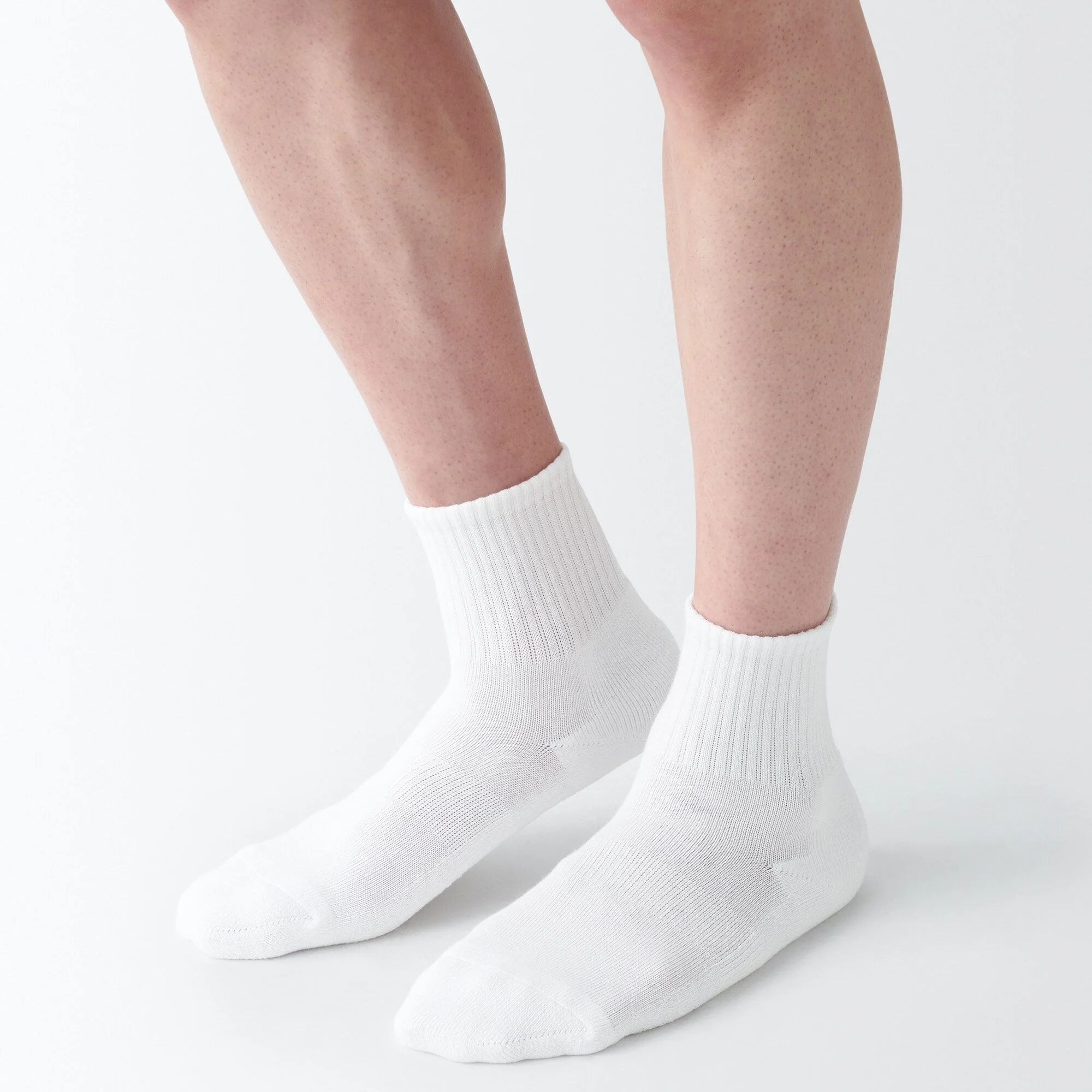 Right Angle Pile Short Socks - Image 2