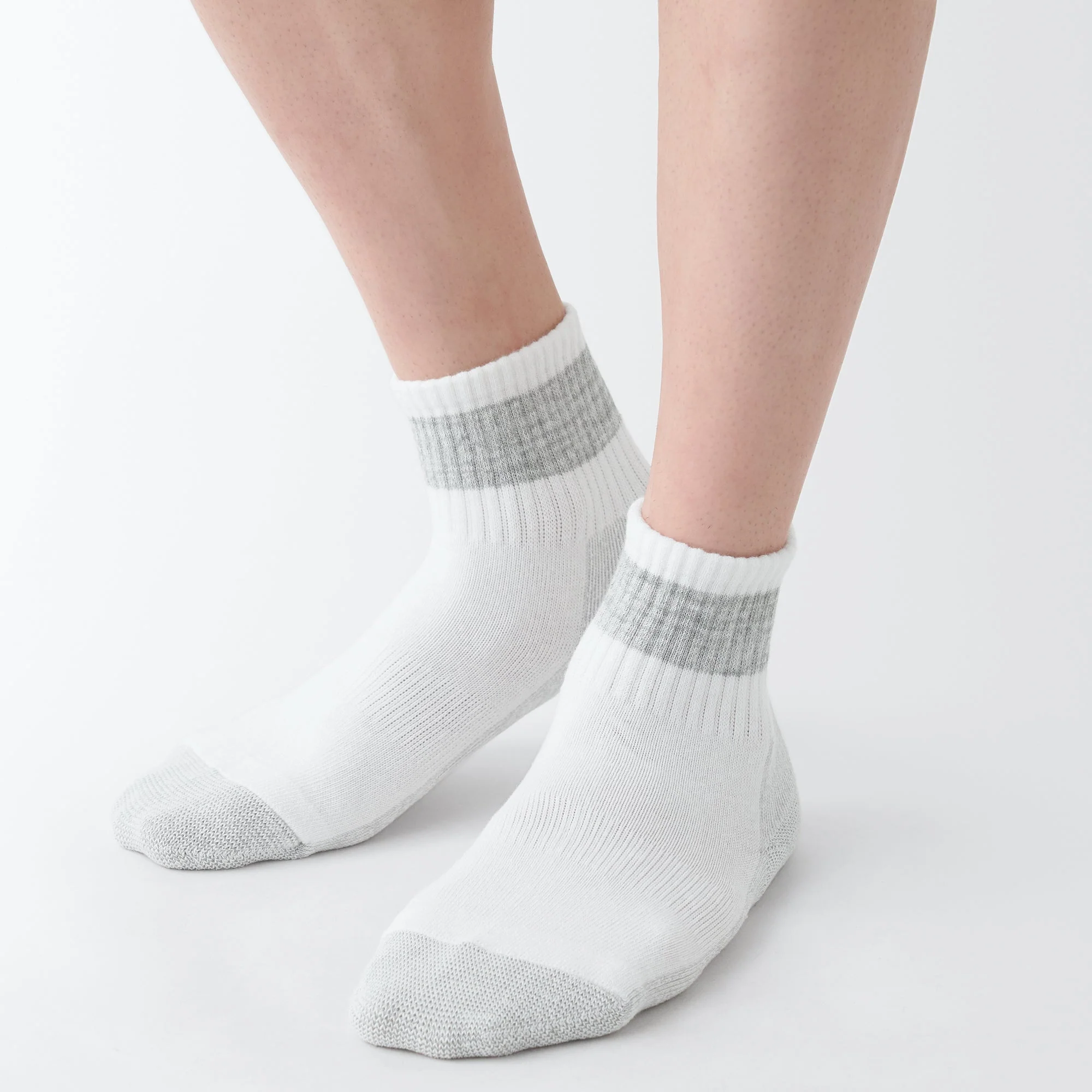 Right Angle Pile Short Socks - Pattern - Image 9
