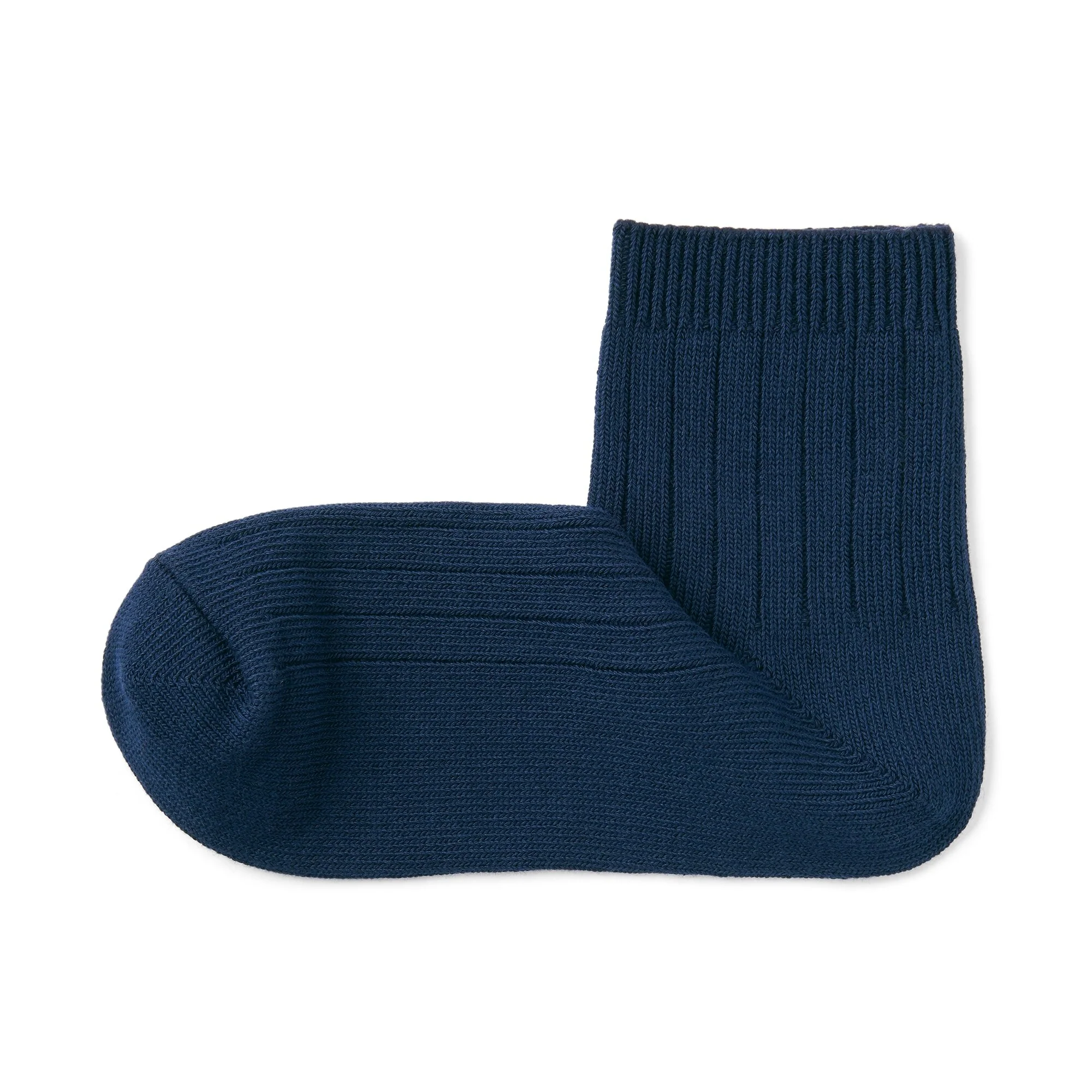 Right Angle Ribbed Short Socks - Image 9