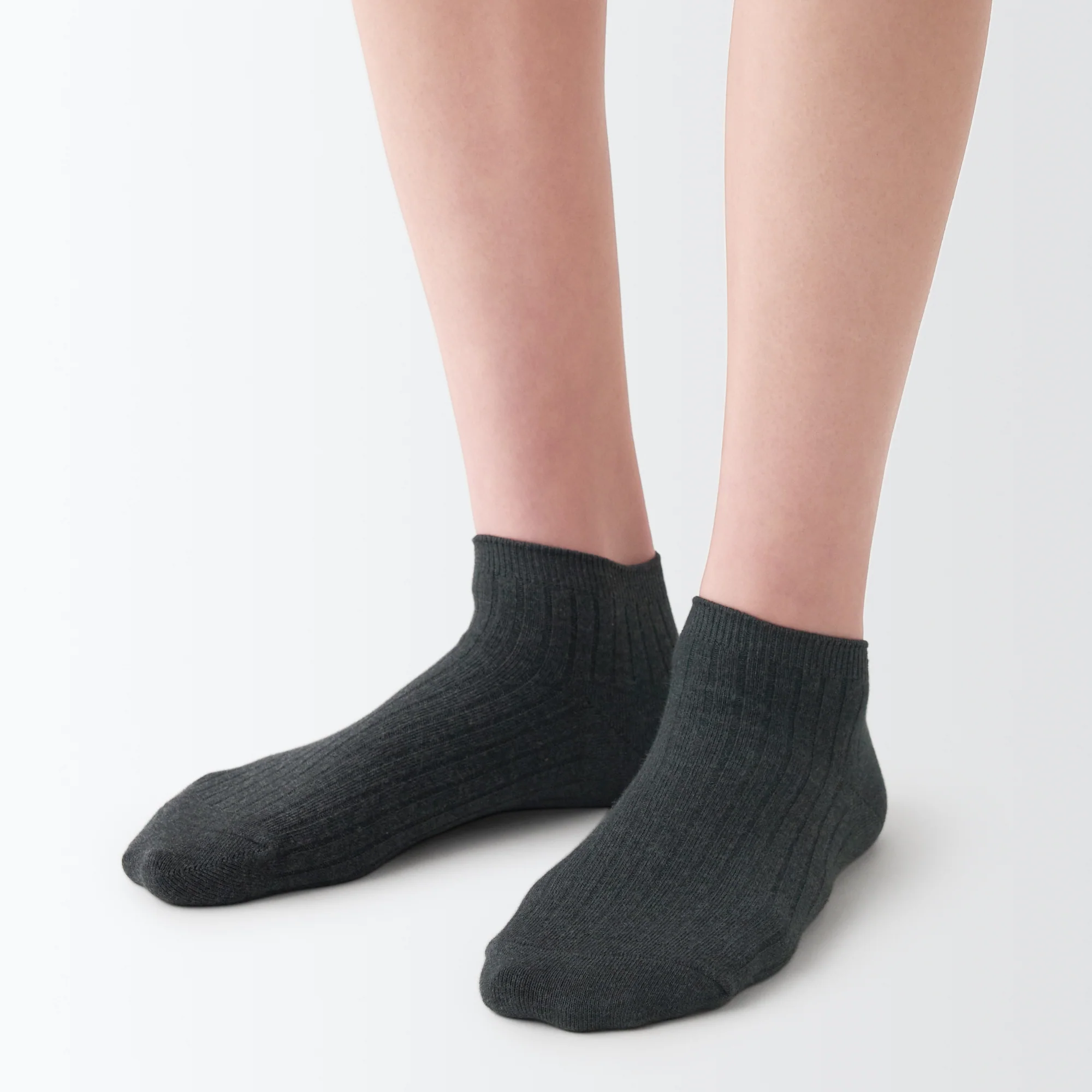 Right Angle Ribbed Sneaker Socks - Image 12
