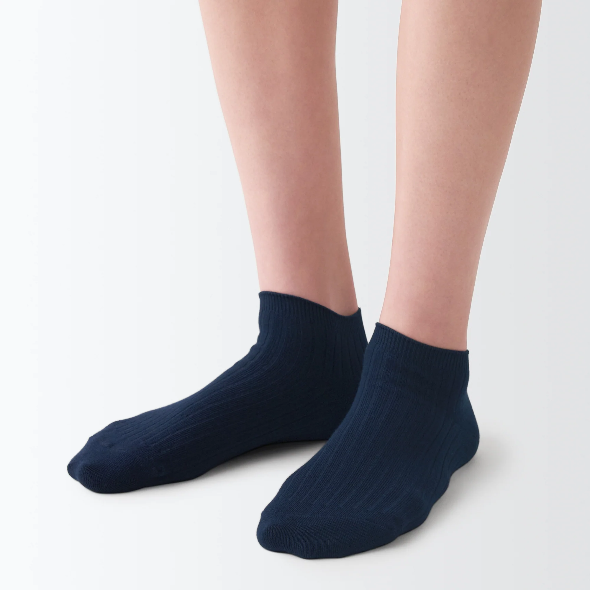 Right Angle Ribbed Sneaker Socks - Image 24
